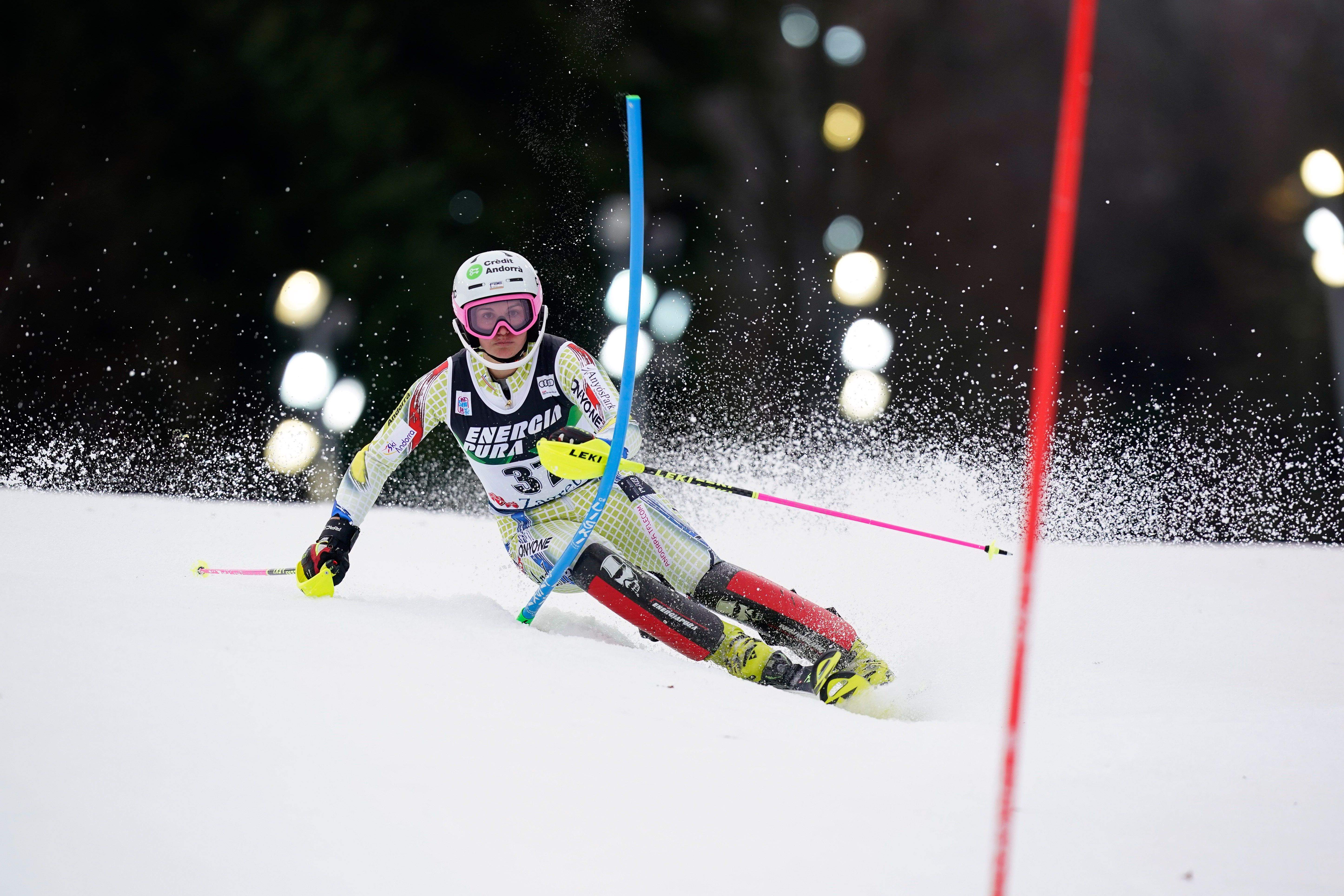 Mireia Gutiérrez a la prova d'aquest diumenge.