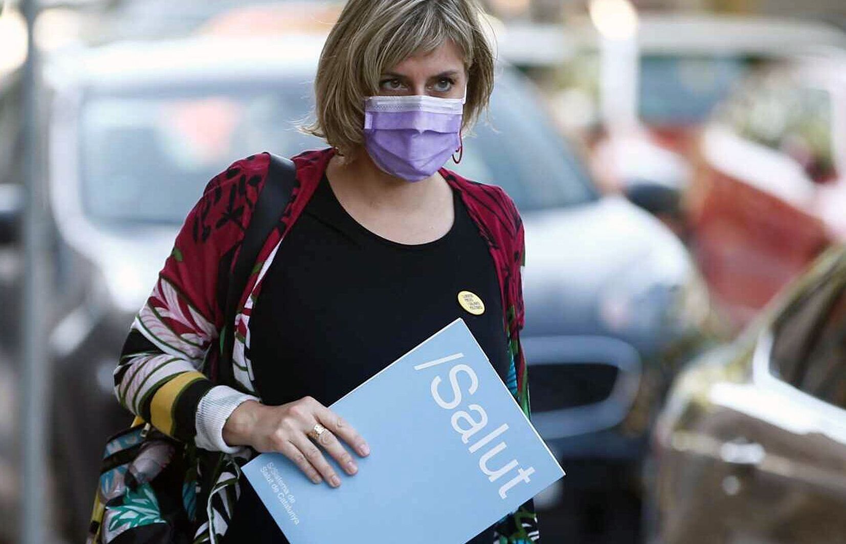 Una imatge de la consellera Alba Vergés.