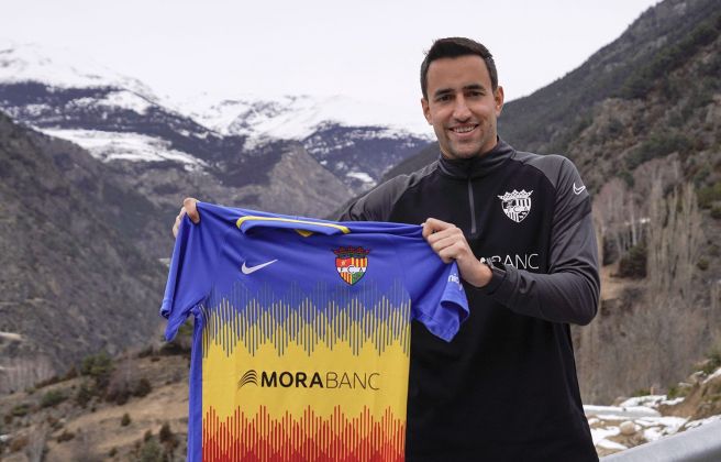 Borja Álvarez, nou entrenador de partits de l'FC Andorra.