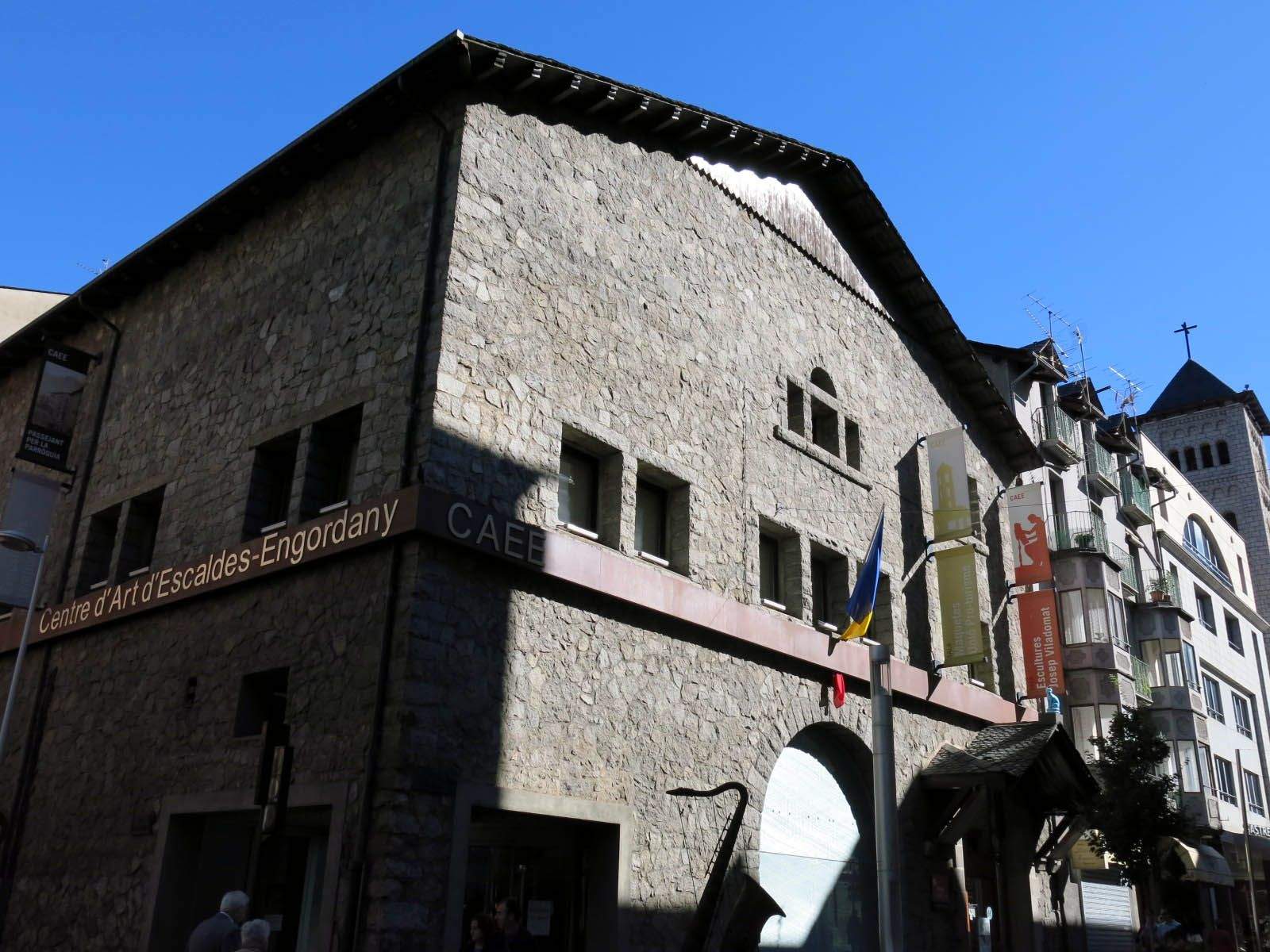 La façana del CAEE, a Escaldes-Engordany.