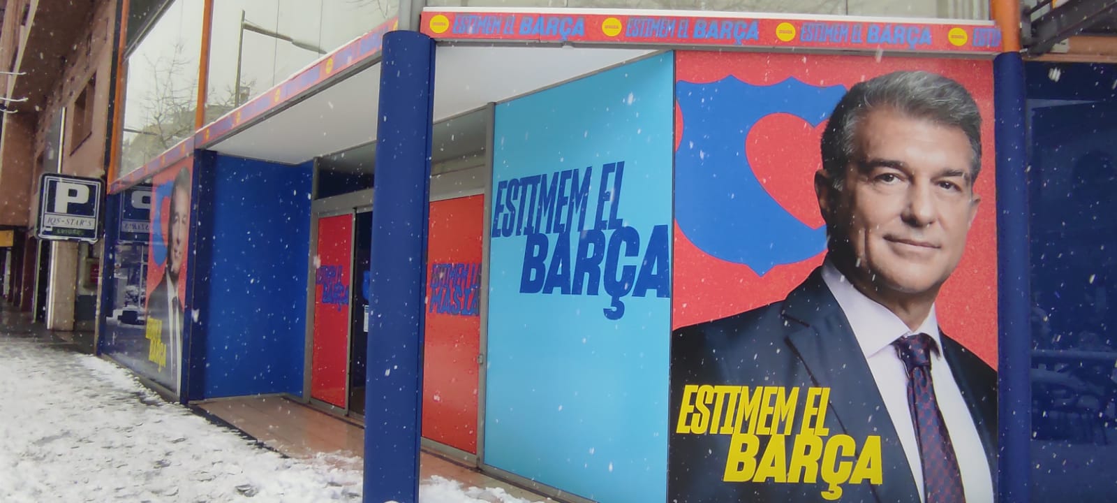 Joan Laporta és un dels candidats que ha disposat una seu electoral a Andorra.