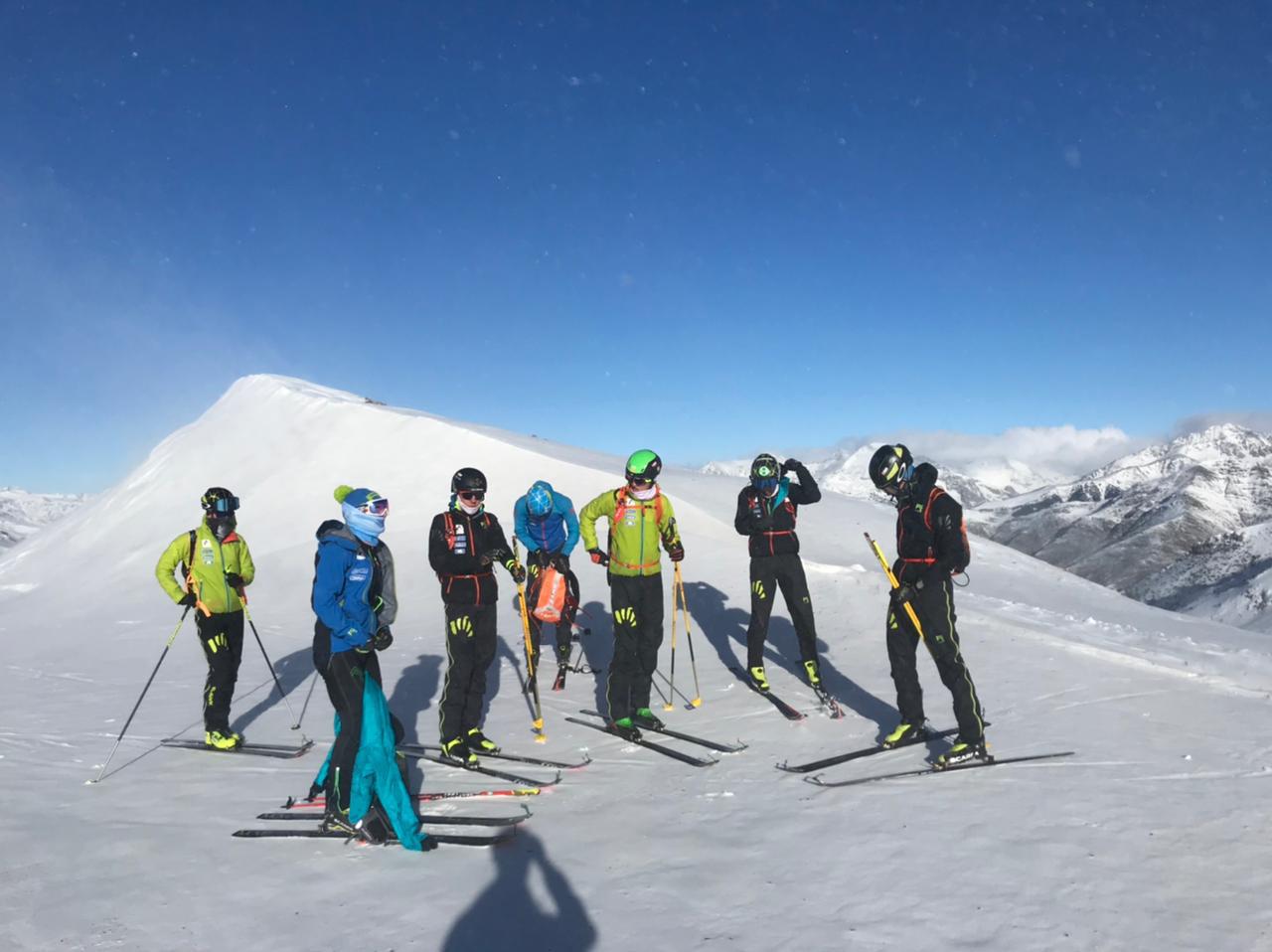 Els esquiadors andorrans a la Vall de Boí.
