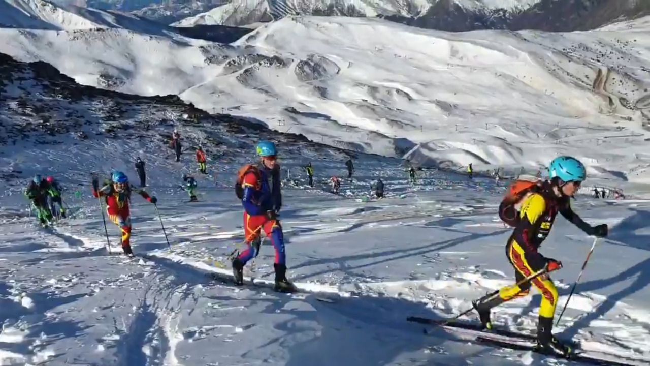 Olm, durant un moment de la prova.