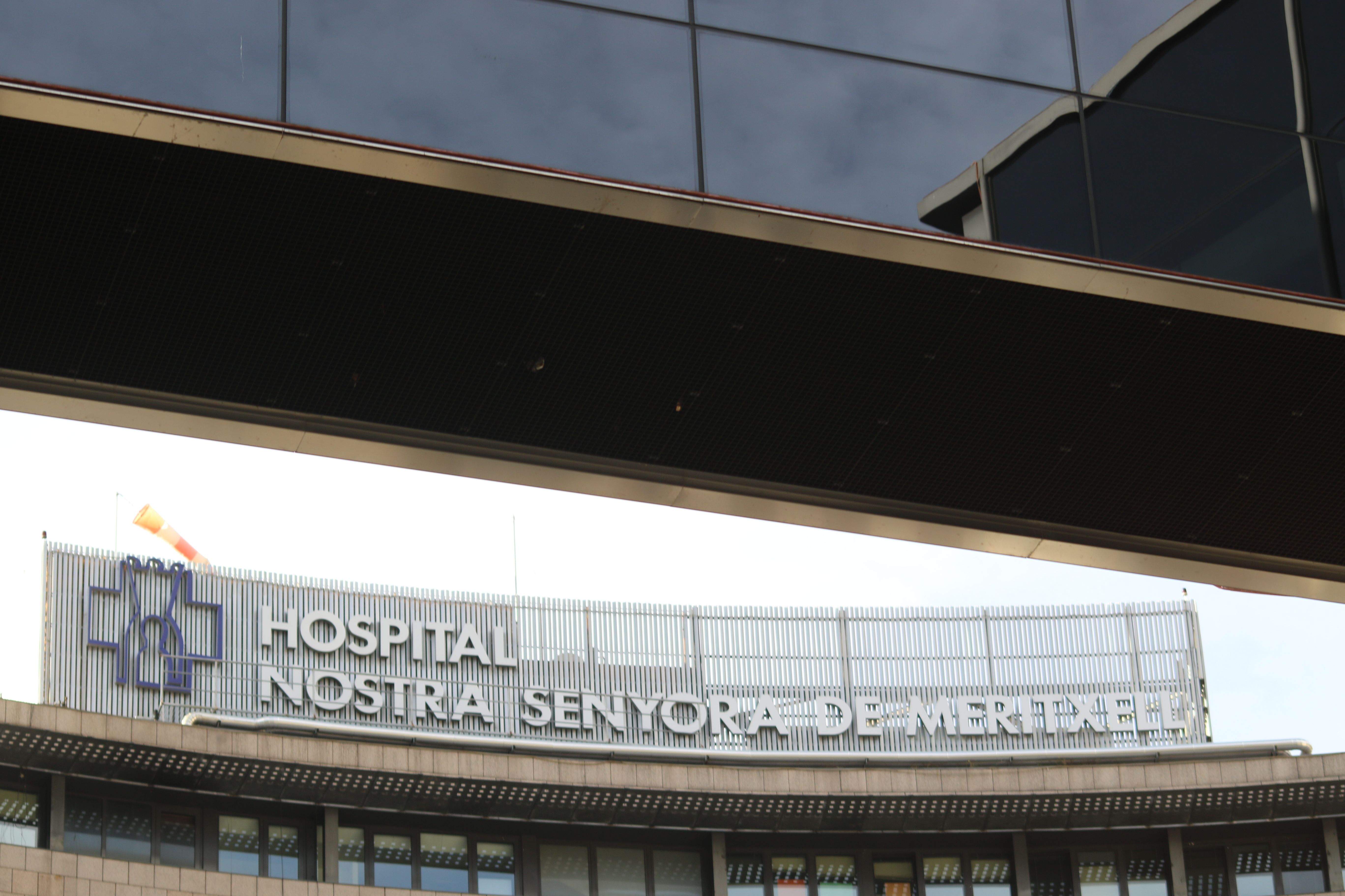 Una imatge de l'exterior de l'Hospital Nostra Senyora de Meritxell.