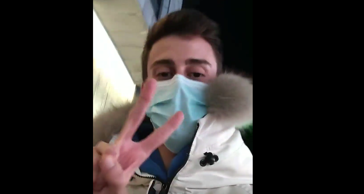 Una captura del vídeo.