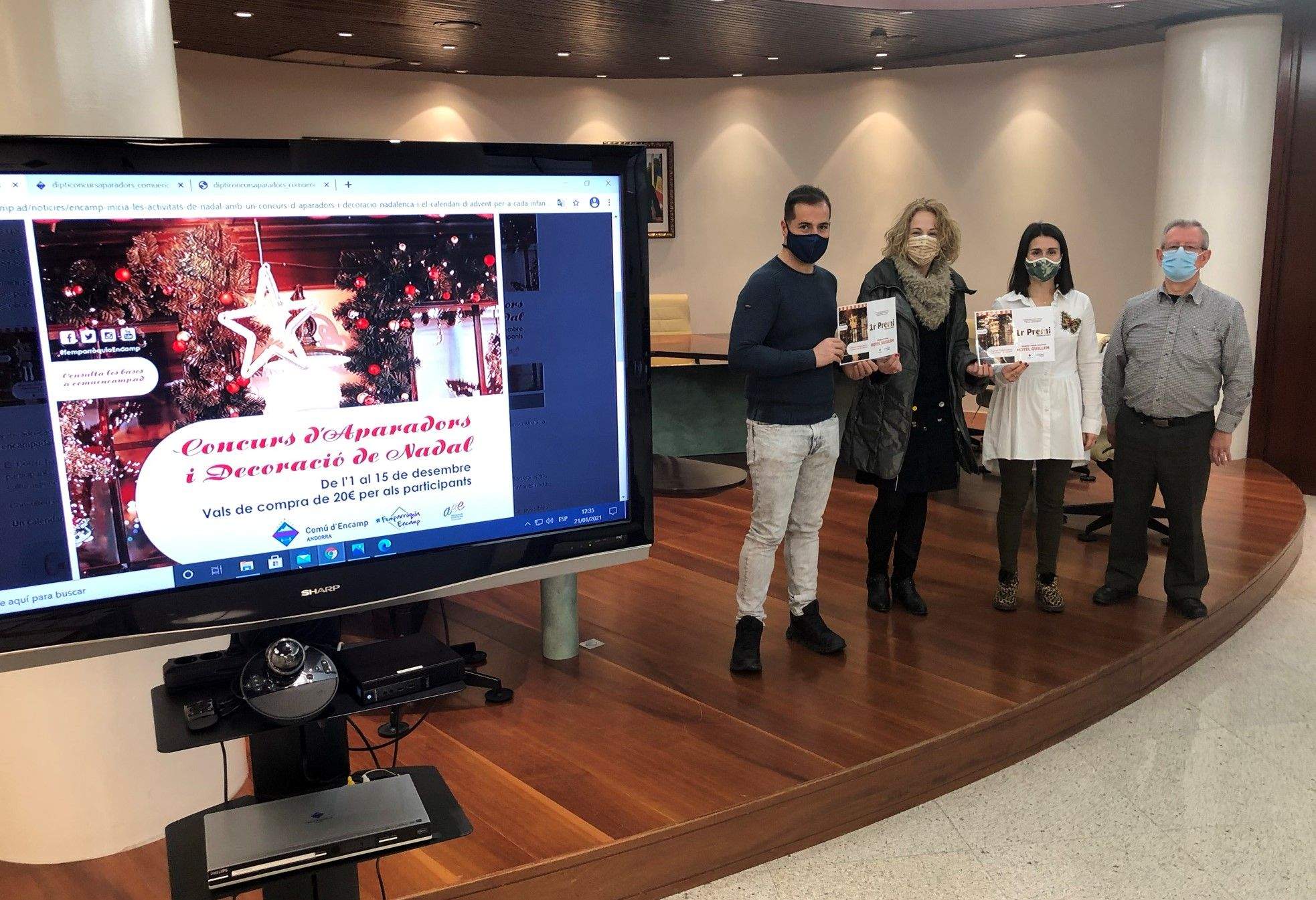 Lliurament de premis.