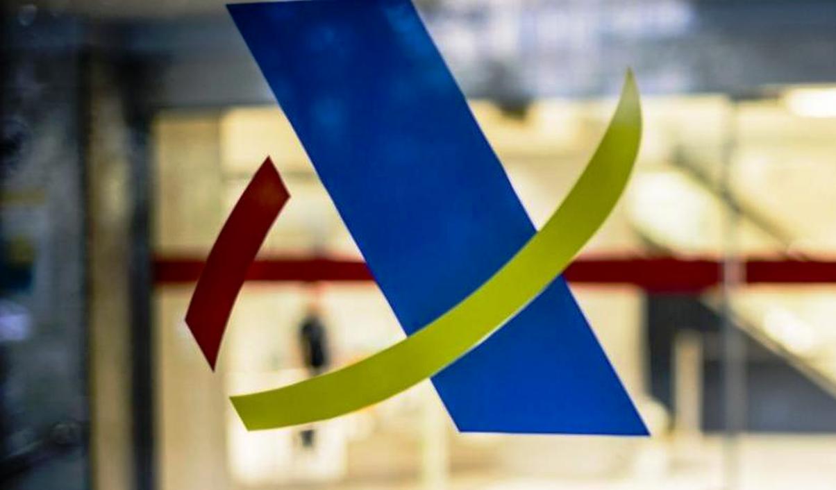 Logotip de l'Agència Tributària espanyola.