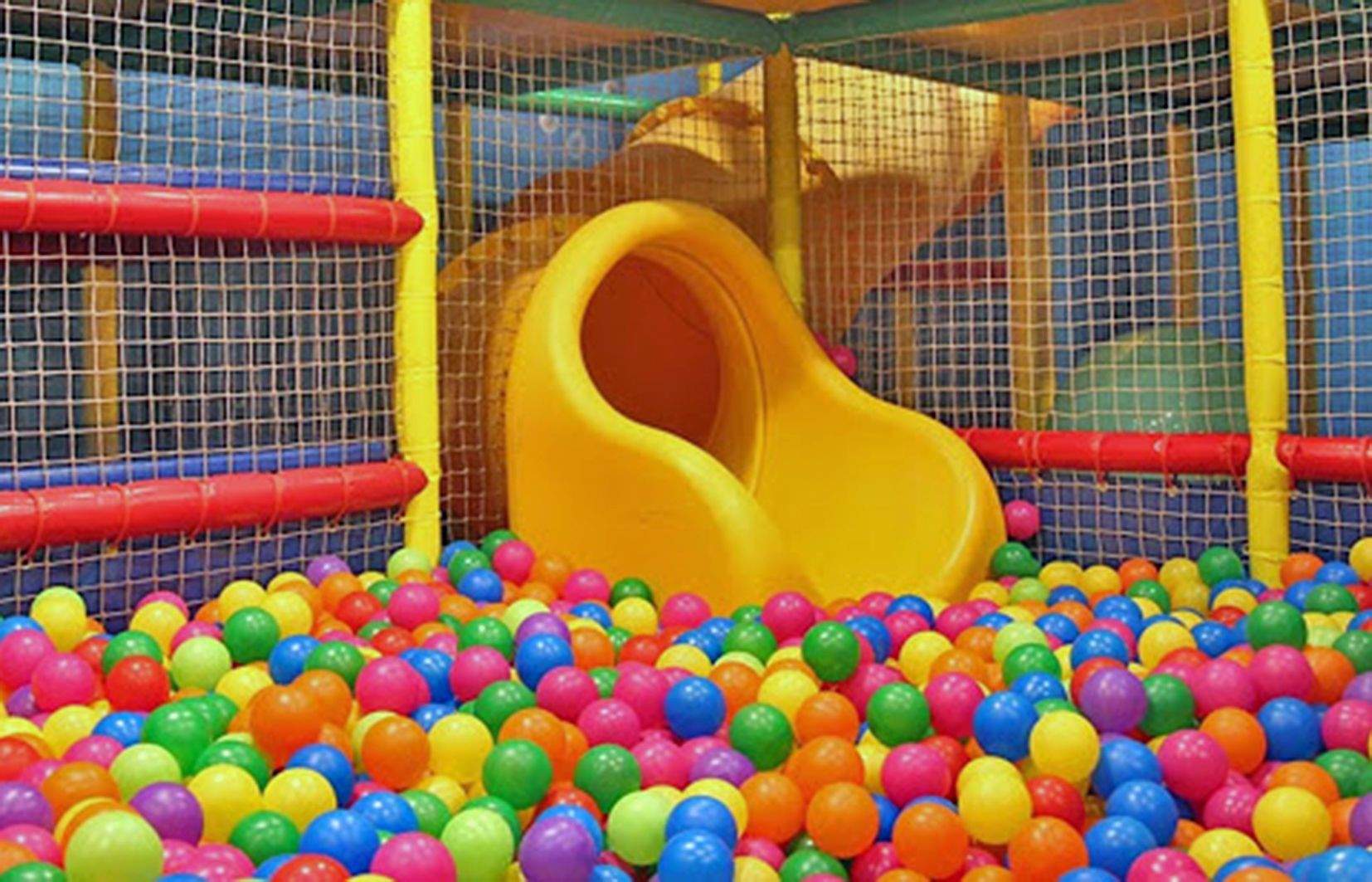 Una 'piscina de boles'.