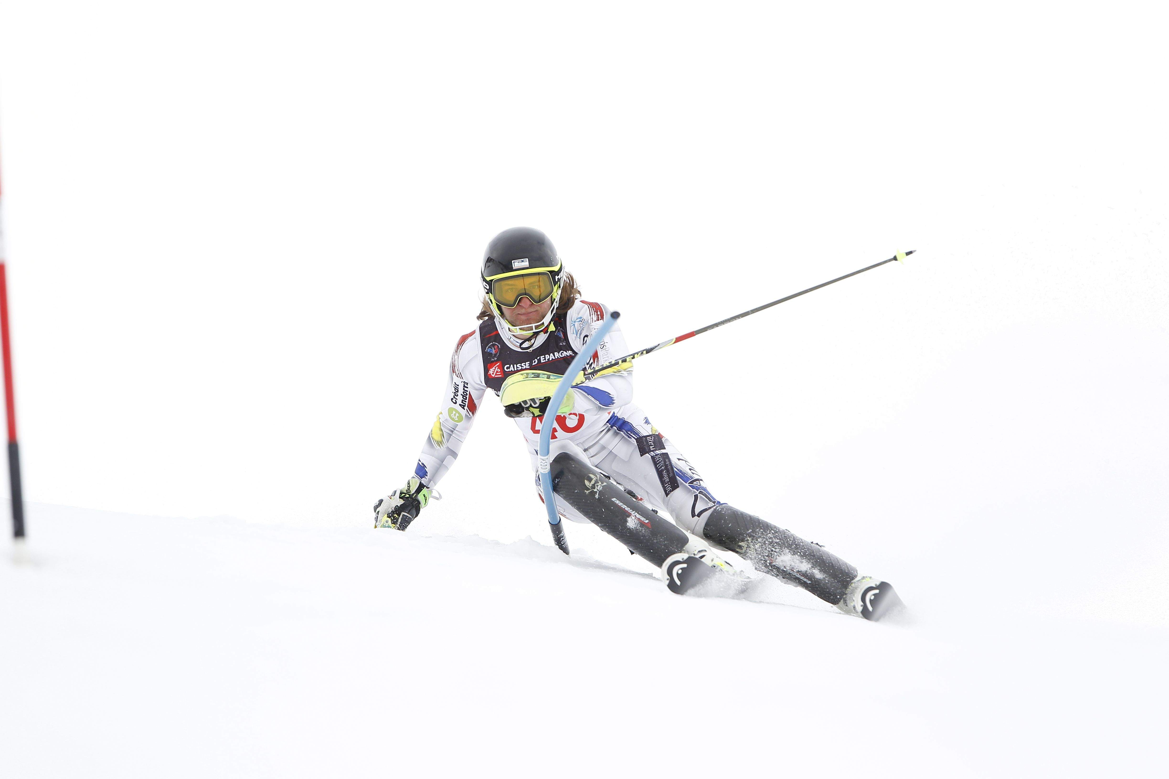 Matías Vargas en una prova anterior.