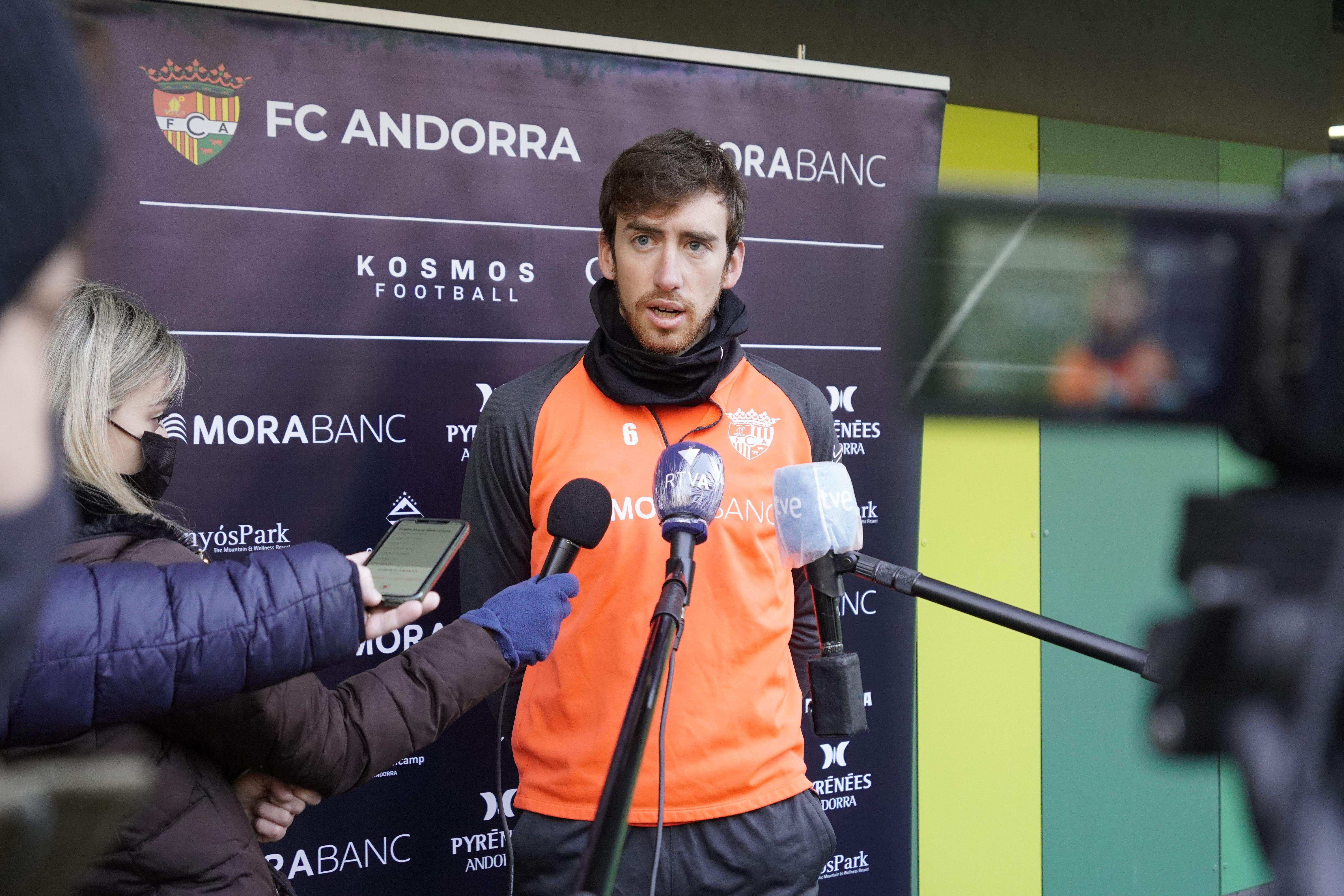 Marchán, durant la compareixença davant els mitjans.