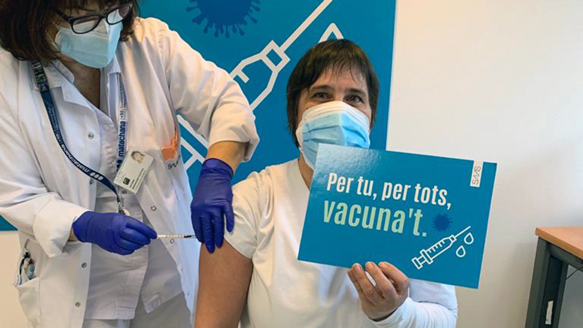 Per als responsables sanitaris la vacunació avança a bon ritme.