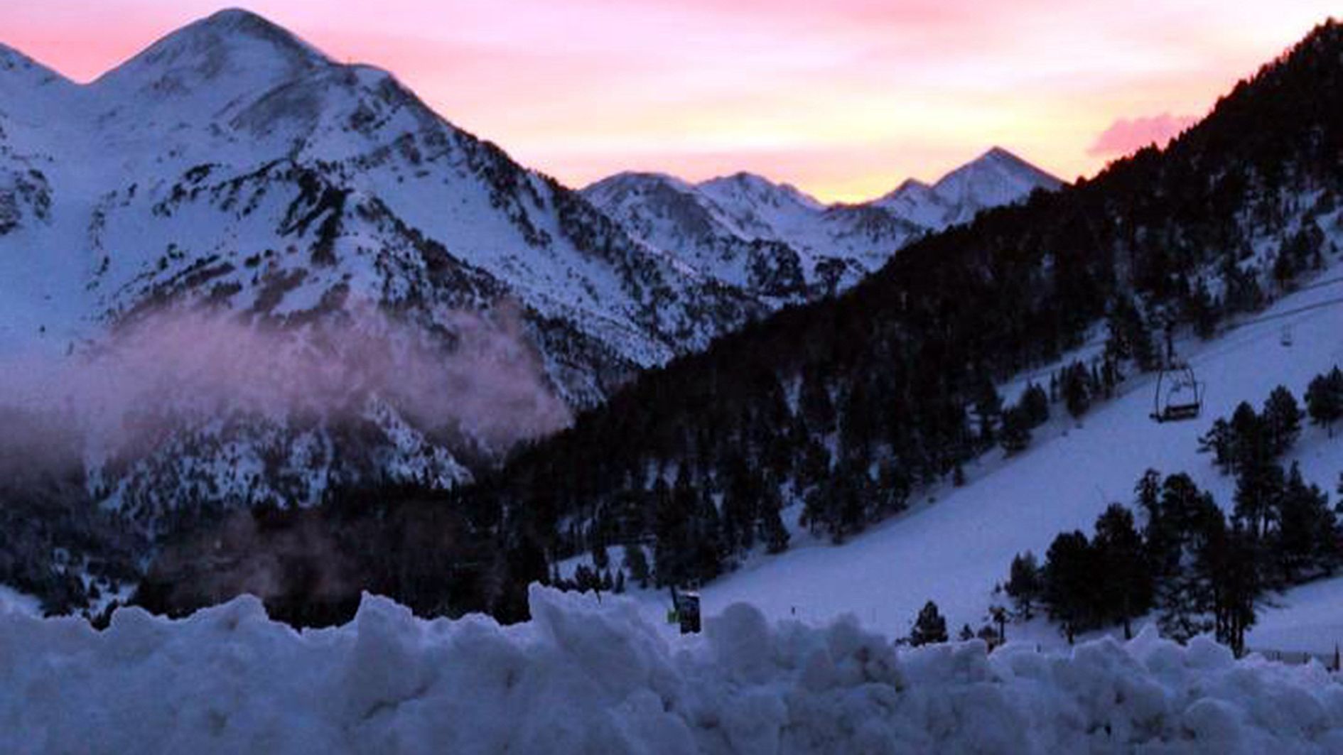 Una imatge d'Ordino Arcalís.