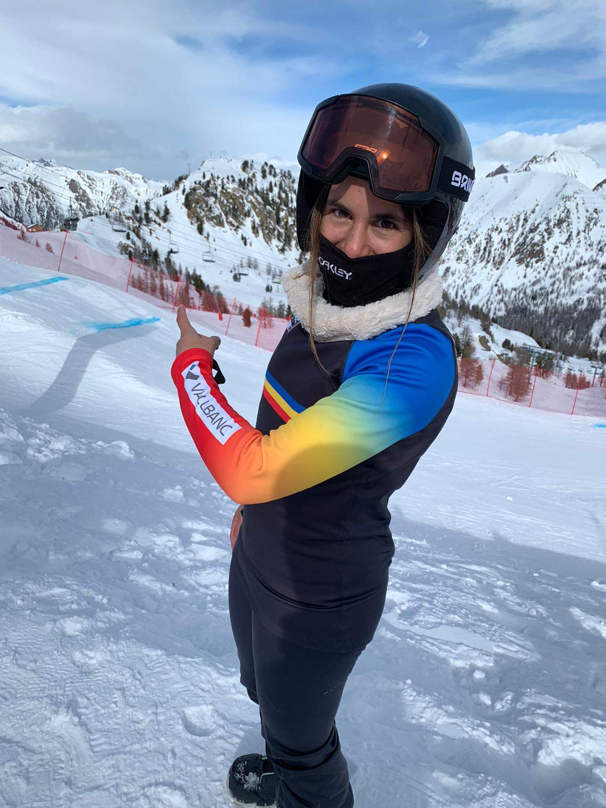 Maeva Estevez a Isola aquest dissabte.