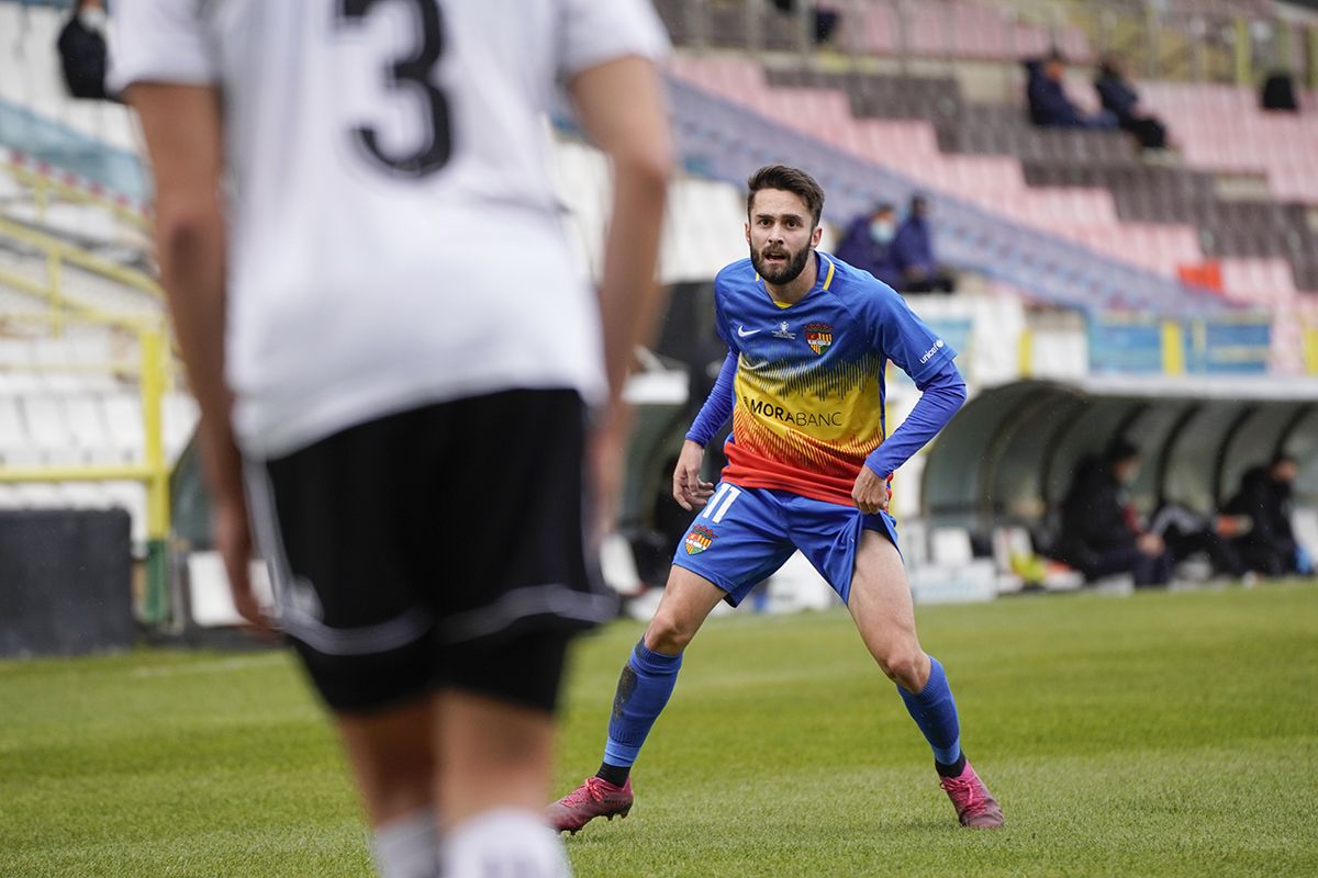 David Ballarín tot just ha disputat quatre partits amb l'FC Andorra.
