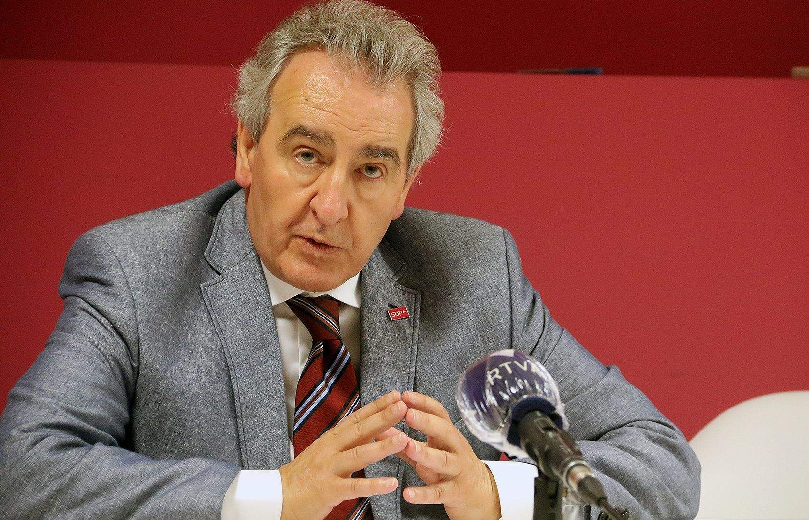 Jaume Bartumeu en una compareixença passada.