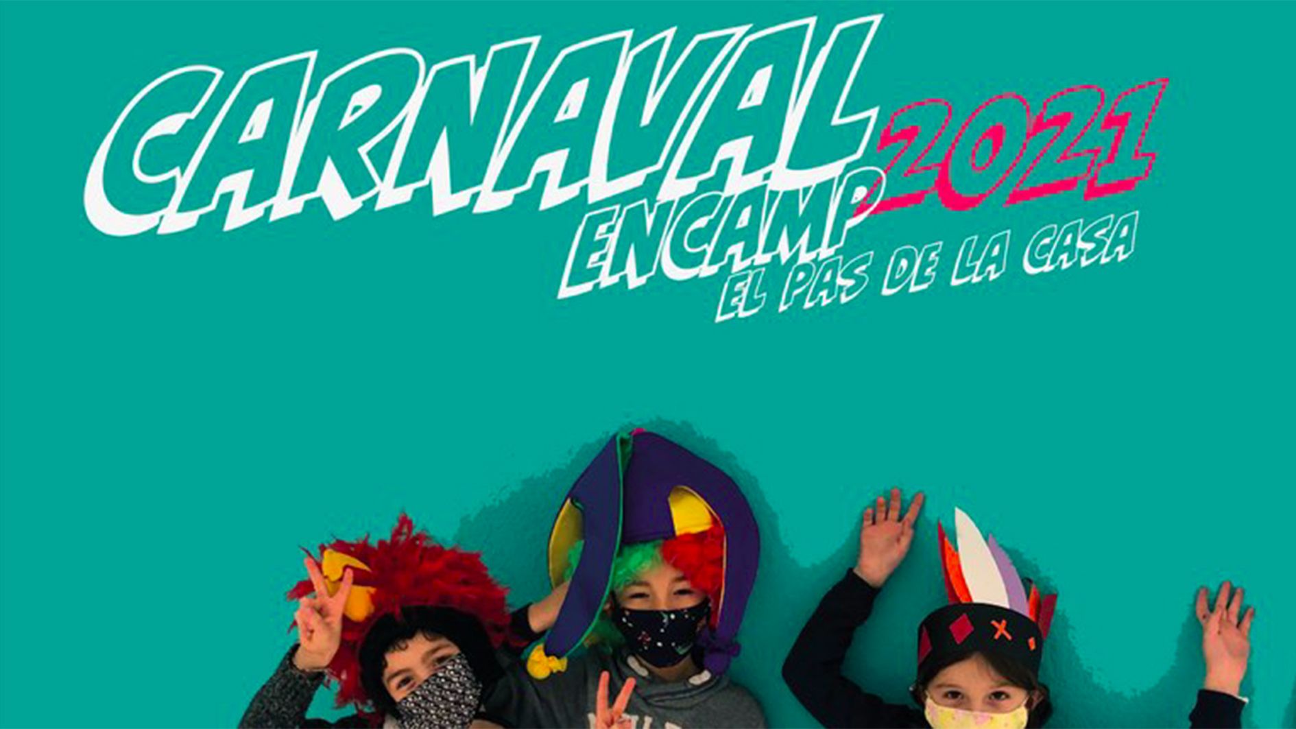 Fragment del cartell del Carnaval d'Encamp.