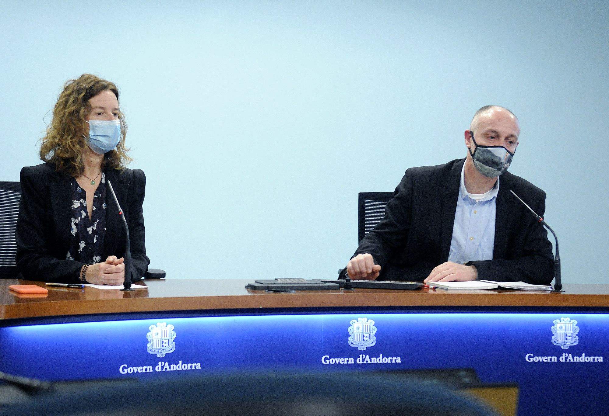 Calvó i Casals, durant la roda de premsa d'aquest divendres.