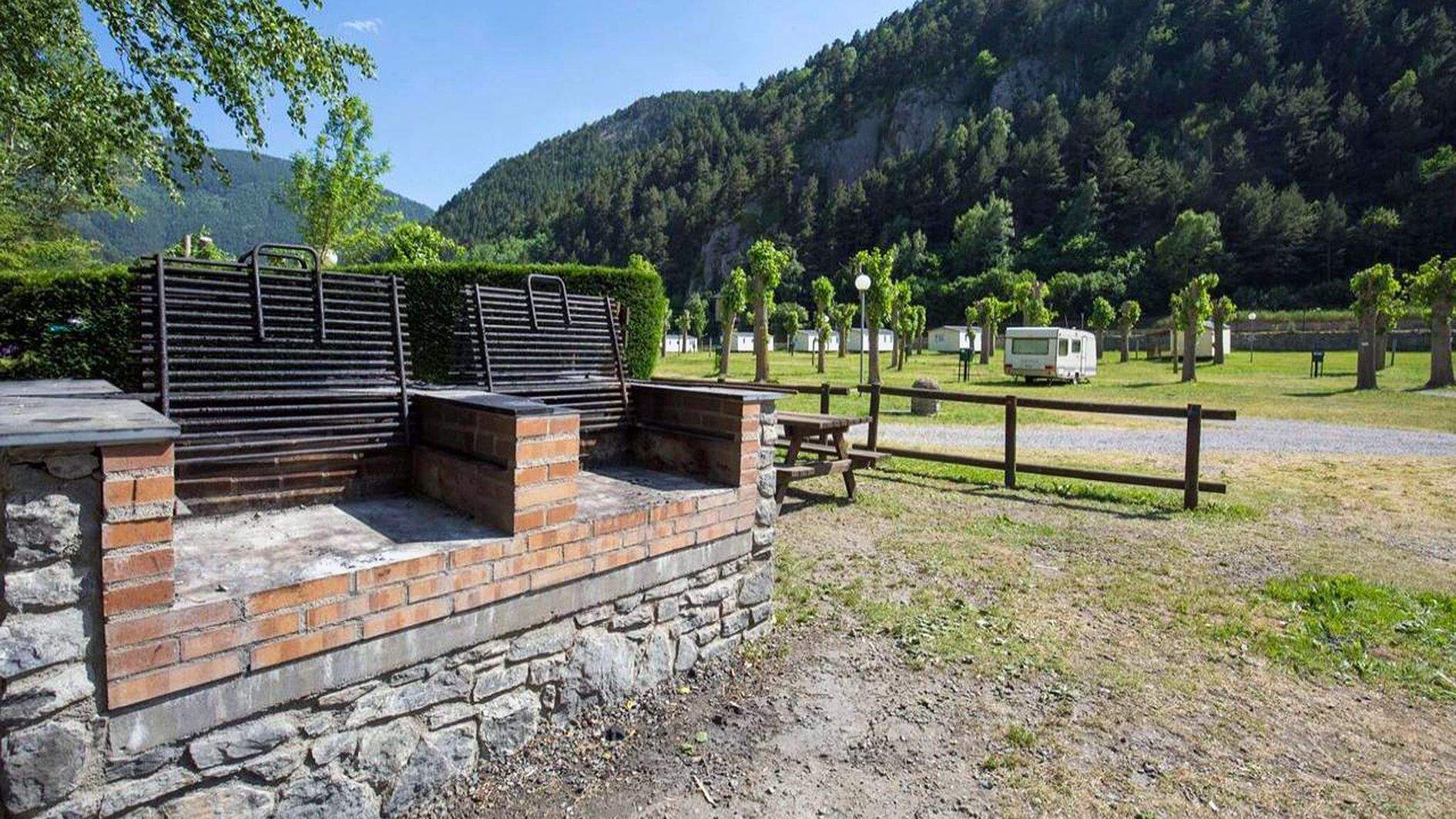 Una imatge de les instal·lacions del càmping.