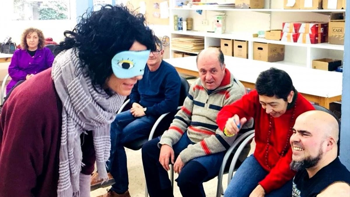 Una sessió del taller 'Música i creativitat' del febrer de 2019.