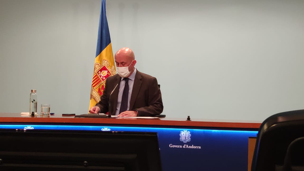 El ministre de Salut, Joan Martínez Benazet.