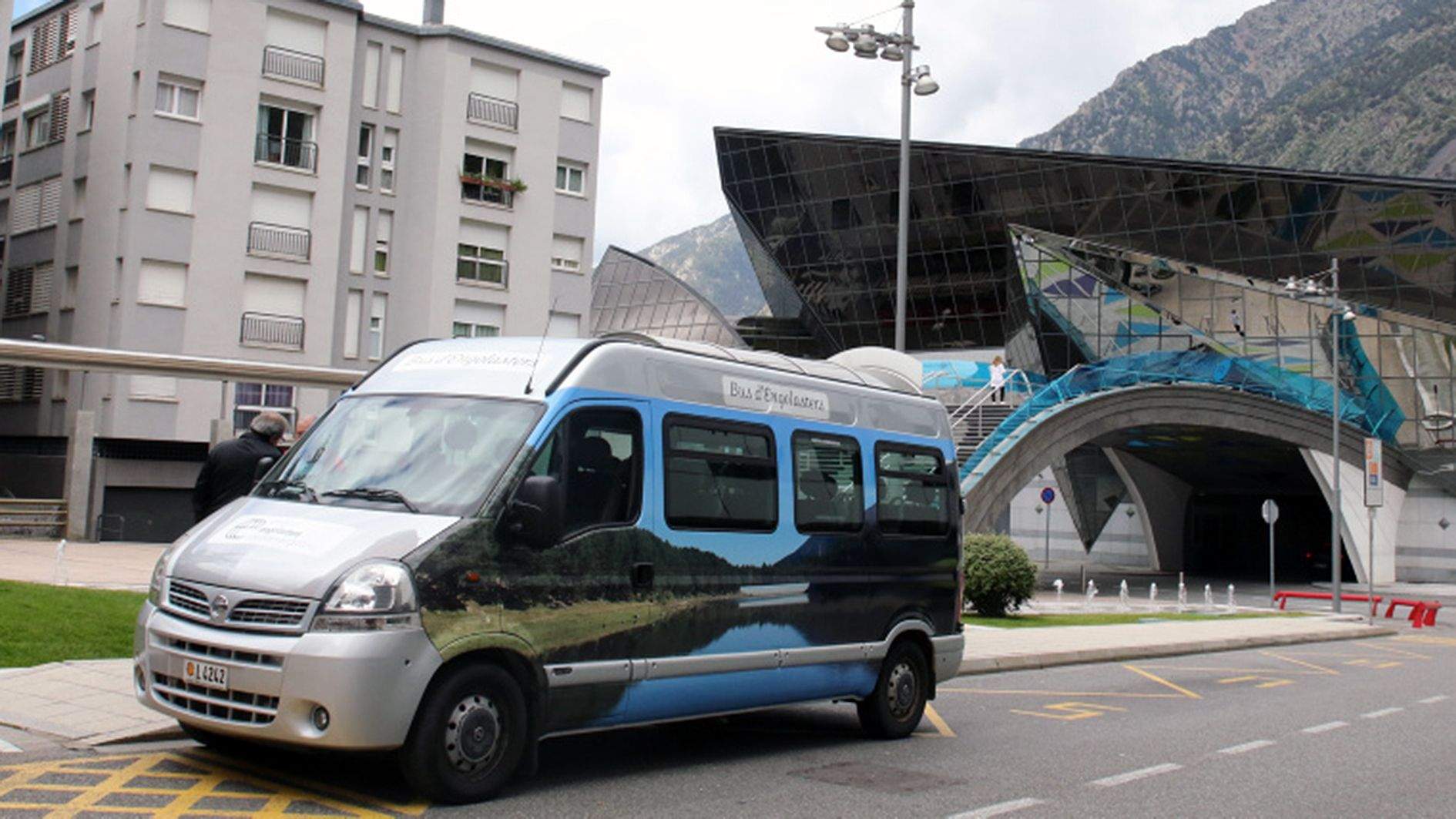 El minibus d'Engolasters.