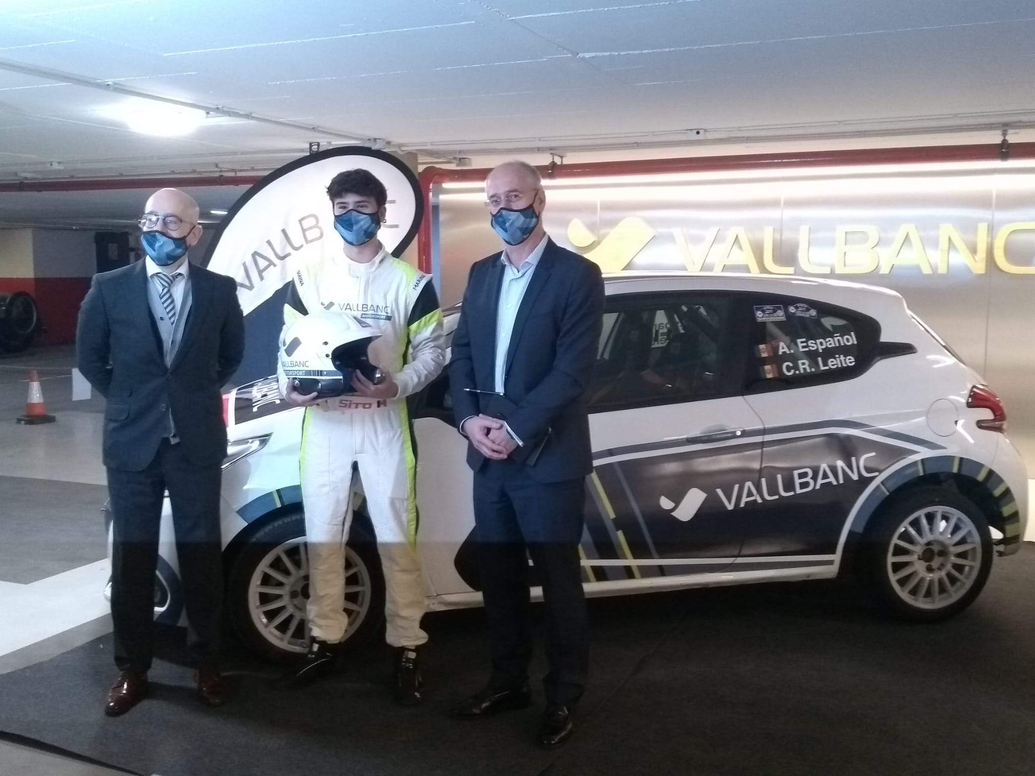 El pilot Àlex Español ha presentat el seu nou vehicle.