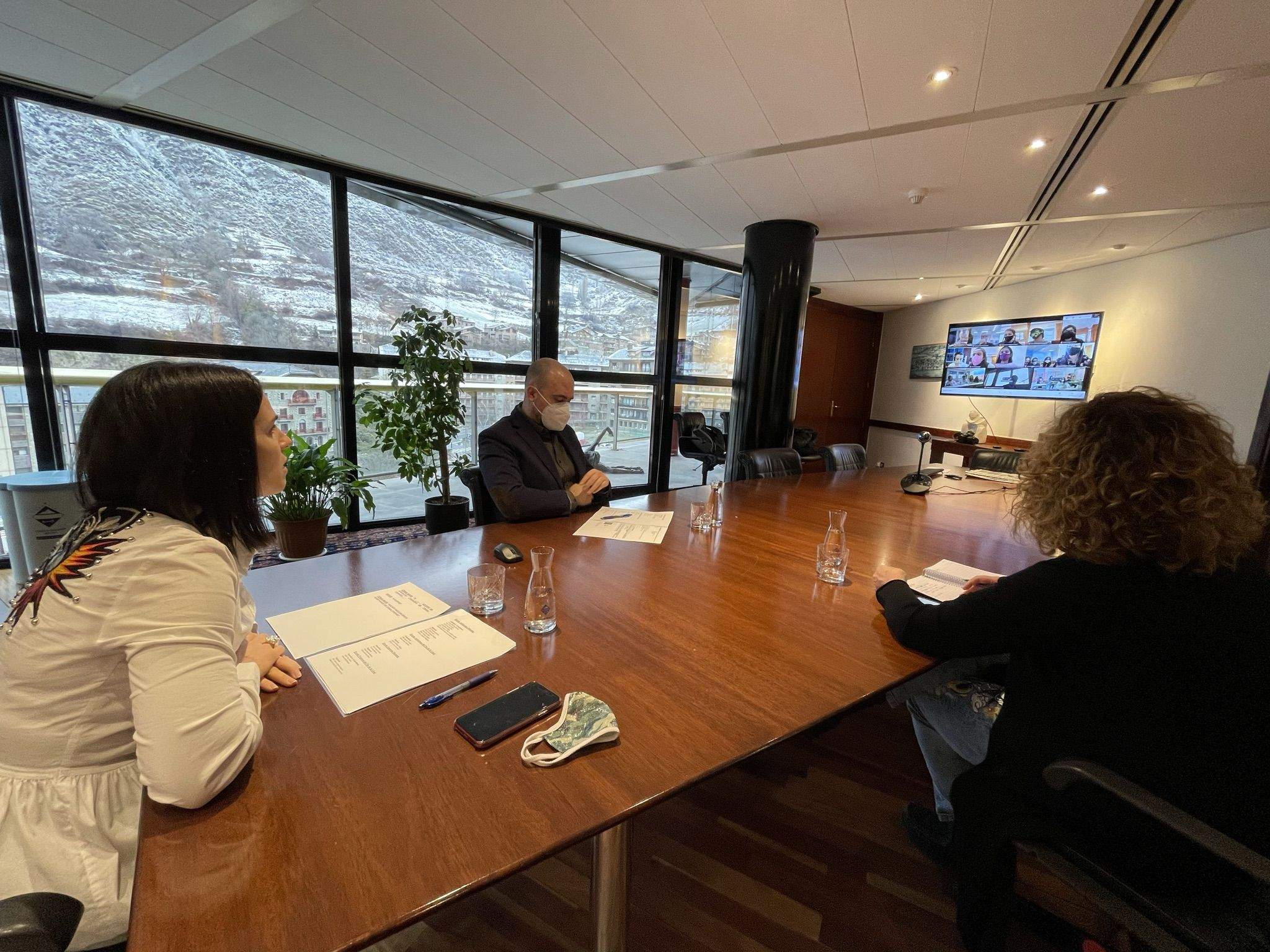 El consell d'infants s'ha celebrat de manera telemàtica