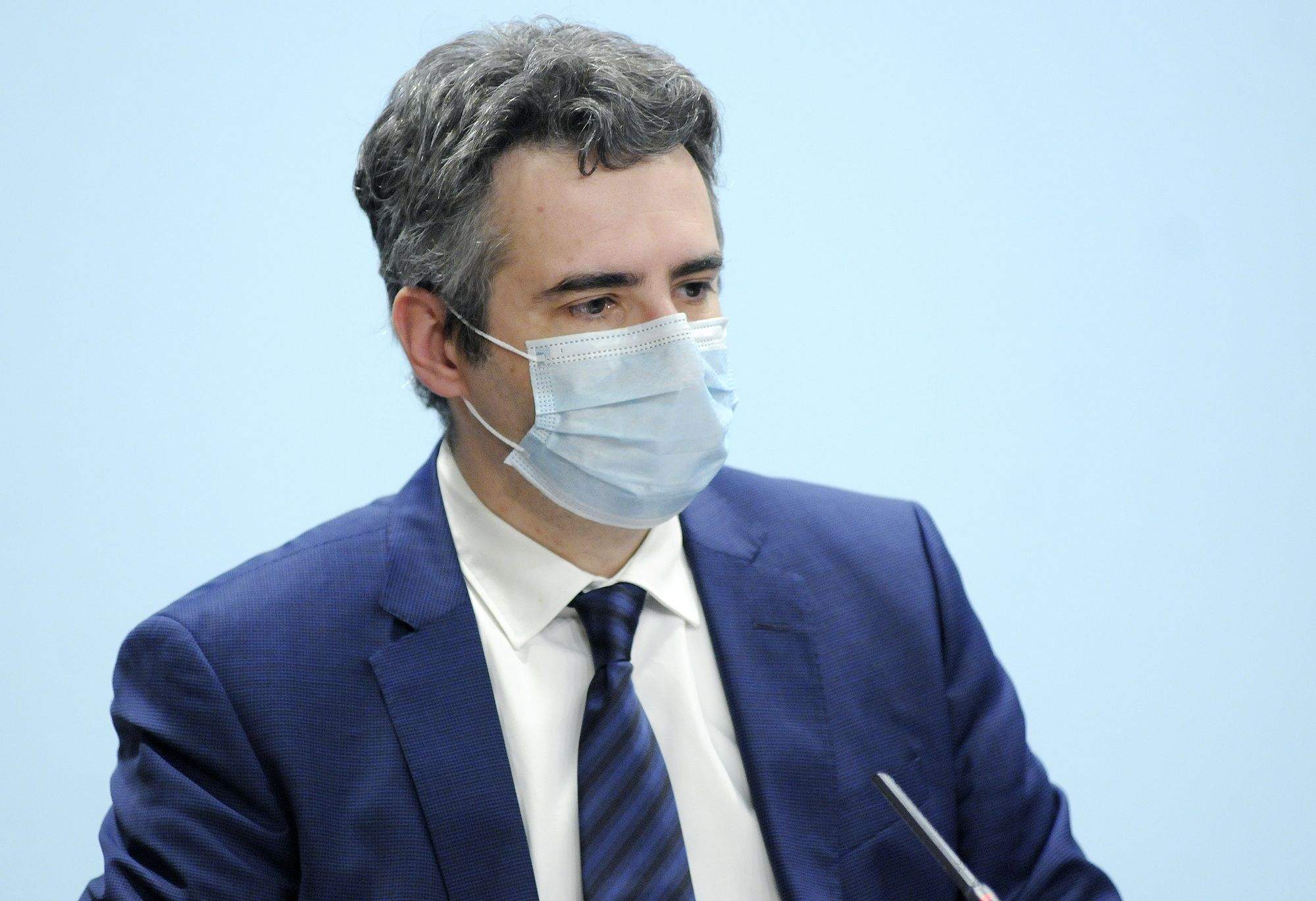 El ministre de Finances, Eric Jover.