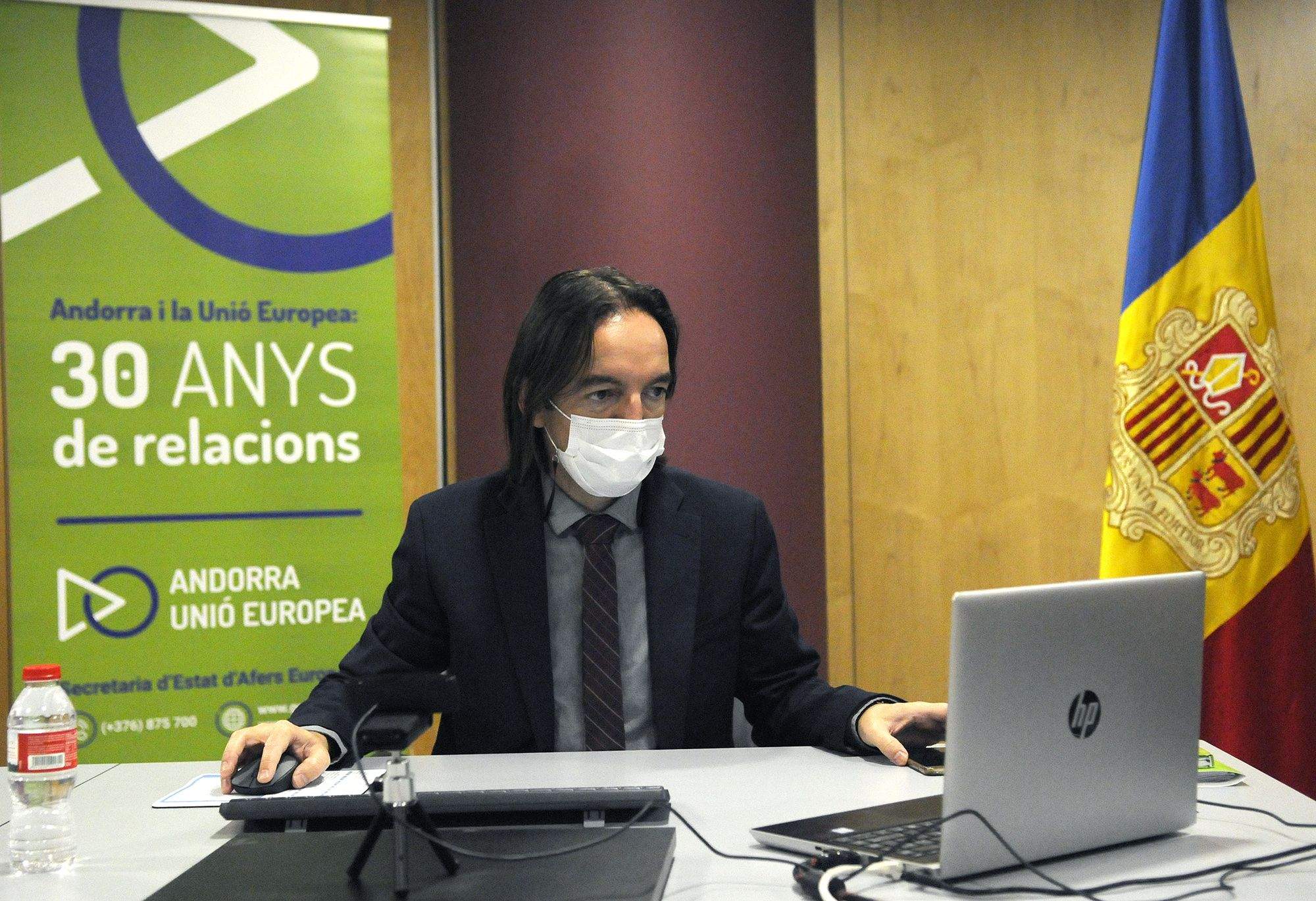 Landry Riba ha liderat la delegació andorrana.