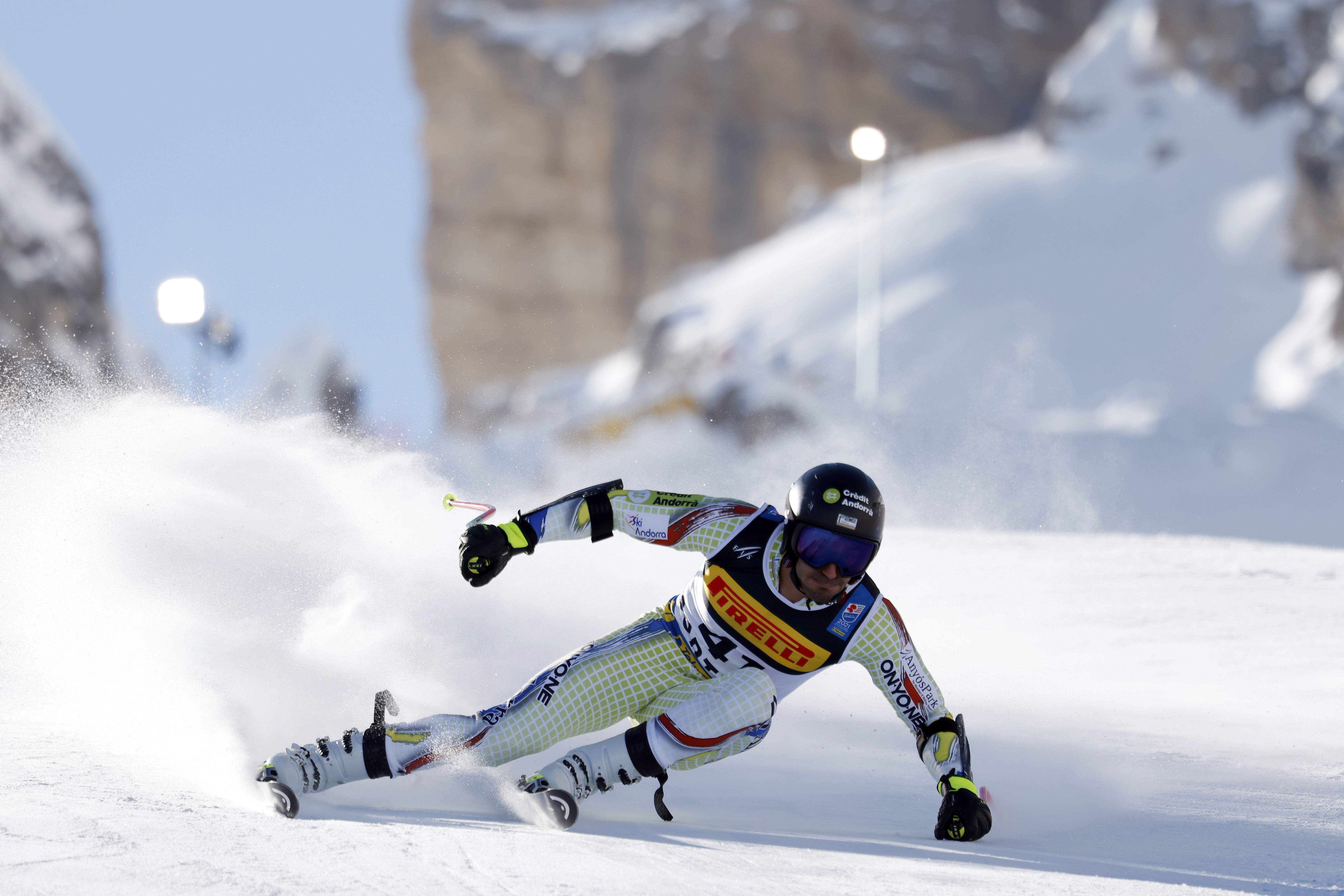 Joan Verdú durant la prova d'aquest djous.
