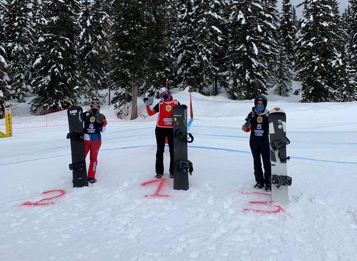 Estevez al podi de Valmalenco.