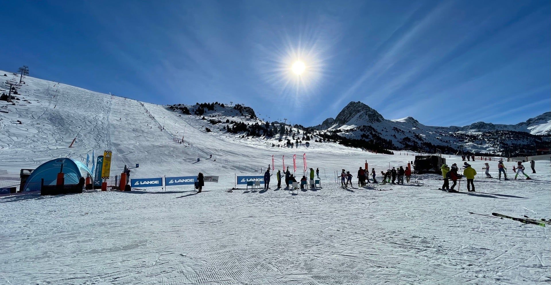 Una imatge de Grau Roig aquest diumenge. Una imatge de Grau Roig aquest diumenge.