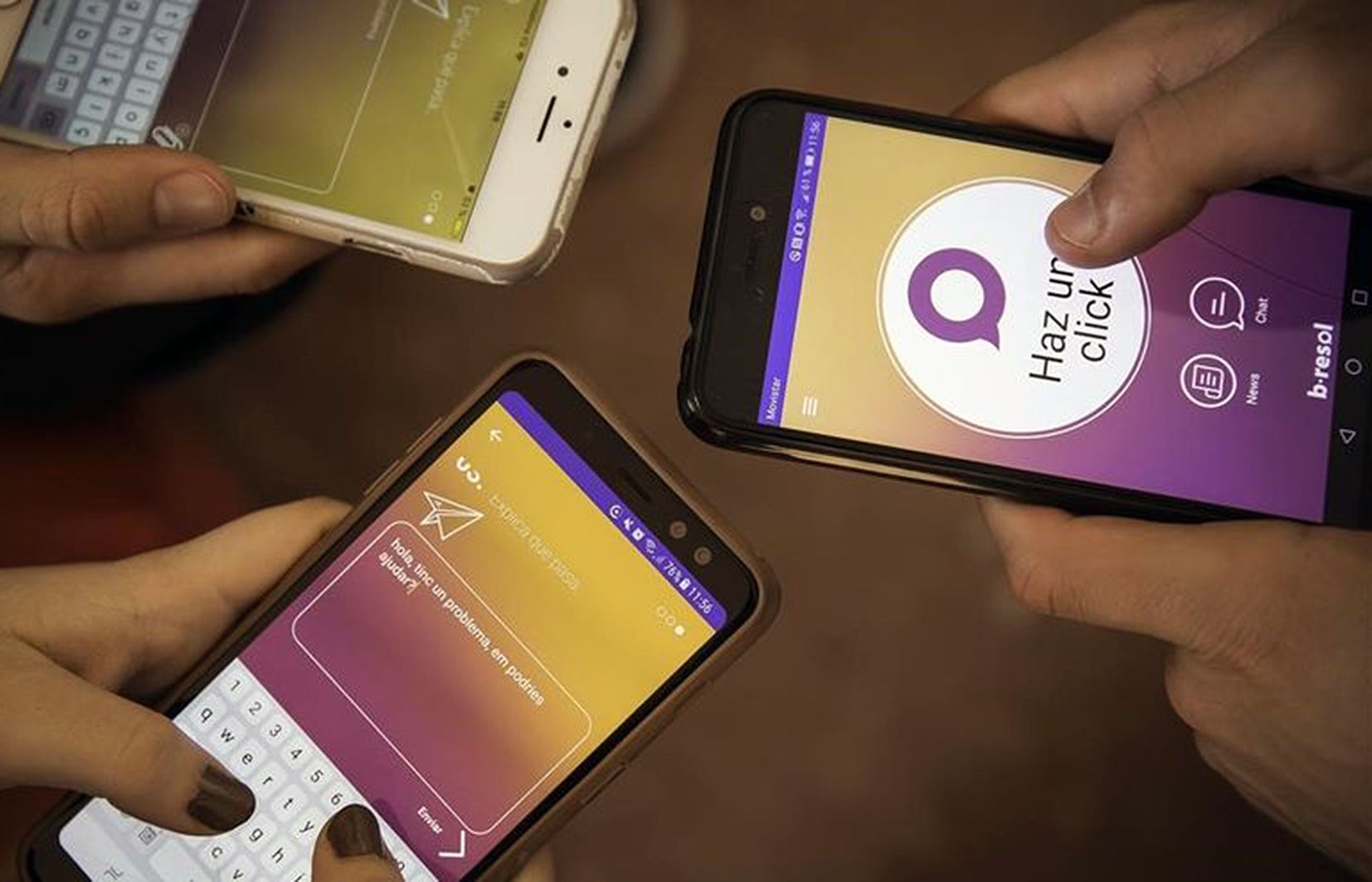 Aquest curs s'han activat 87 avisos a través de l'APP B-Resol. La portaveu del Sindicat, Rebeca Bonache.