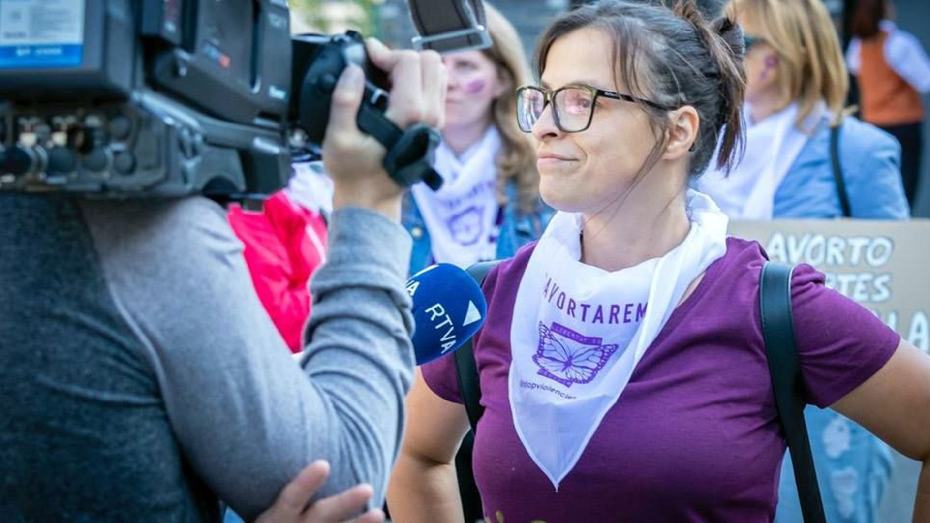 La presidenta d'Stop Violències, Vanessa Mendoza Cortés.