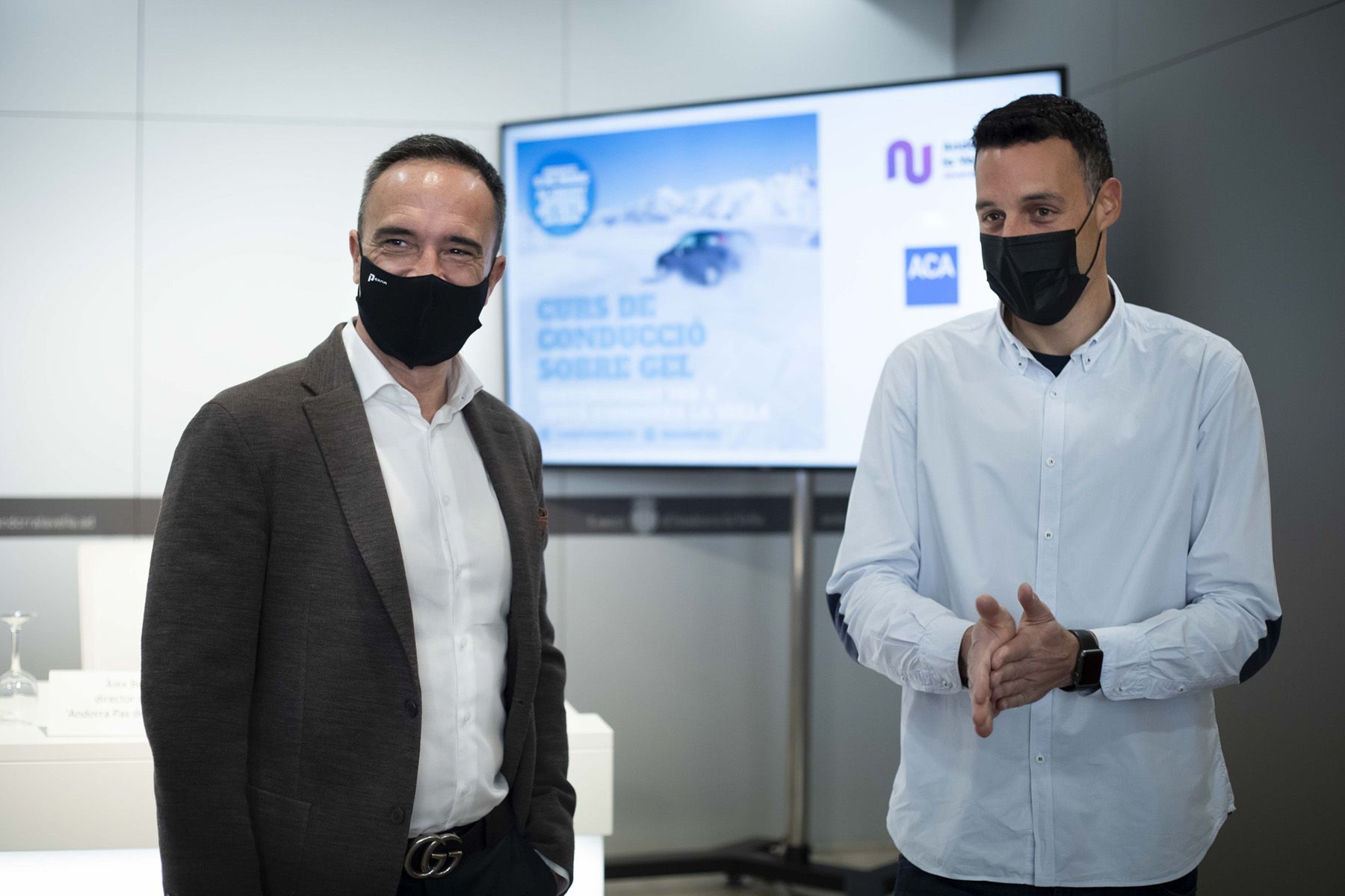 Cabanes i Bercianos, durant la presentació del curs.