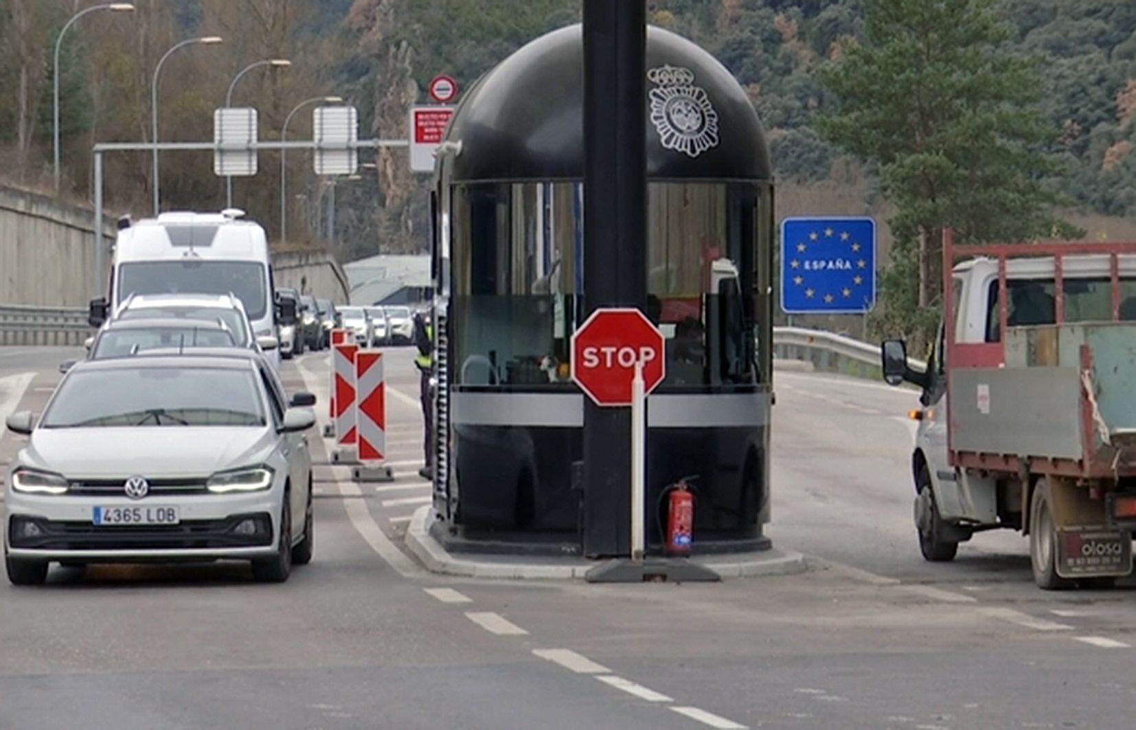 La frontera hispanoandorrana.