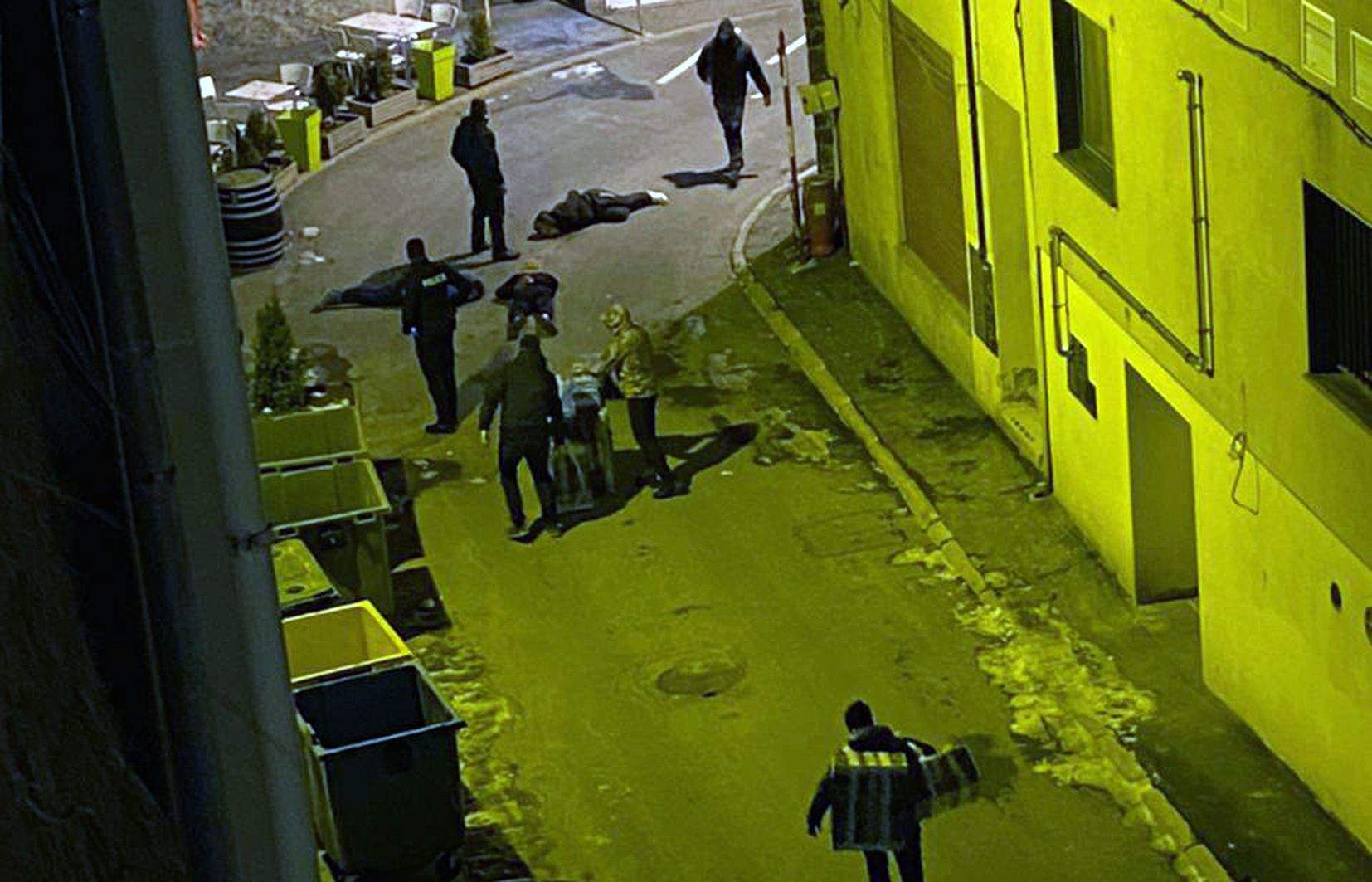 Actuació policial aquesta passada mitjanit al Pas de la Casa.