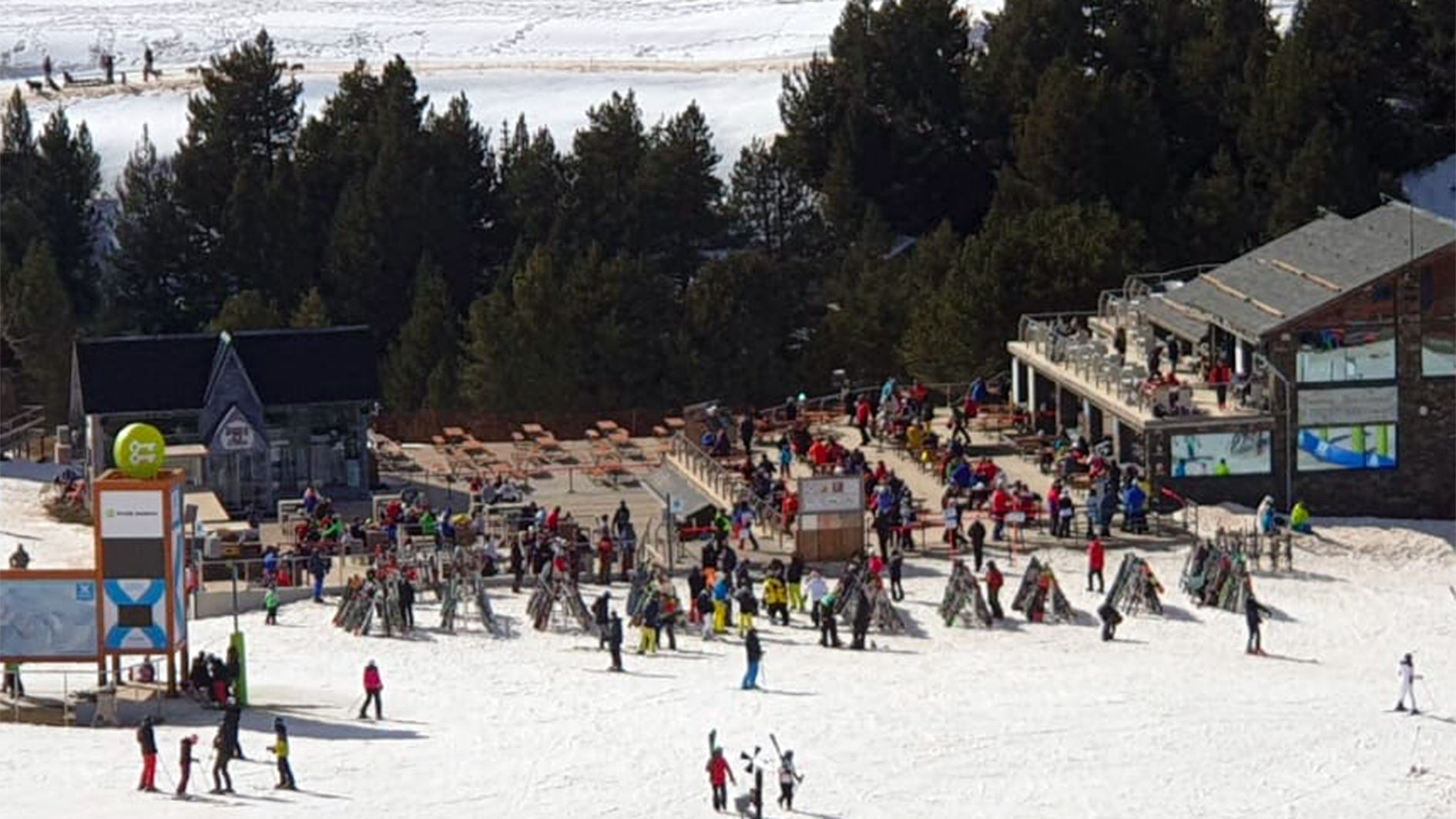 Una imatge del Tarter aquest dissabte. Una imatge del Tarter aquest dissabte.