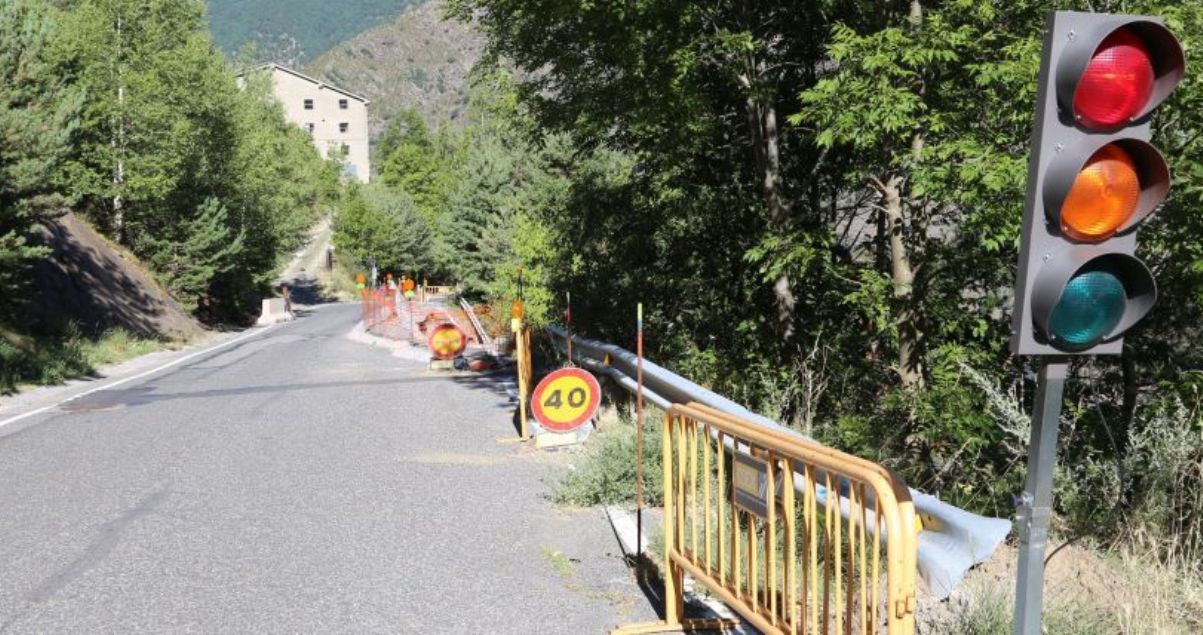 El tram de carretera que es refarà.