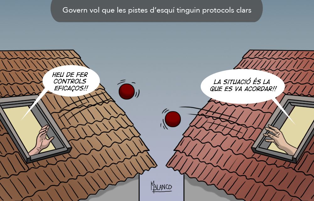 La pilota canvia de teulada.