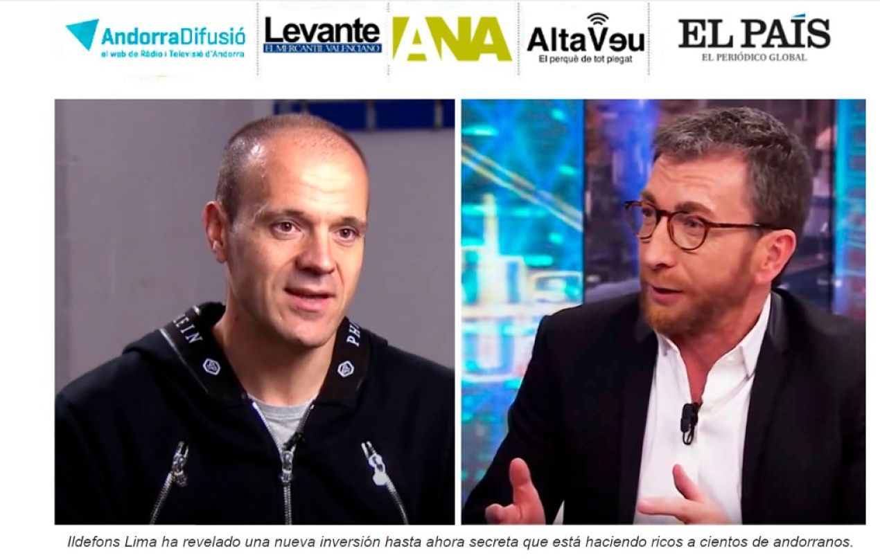 La imatge de Lima és utilitzada com a reclam del que tot fa pensar que és una estafa.