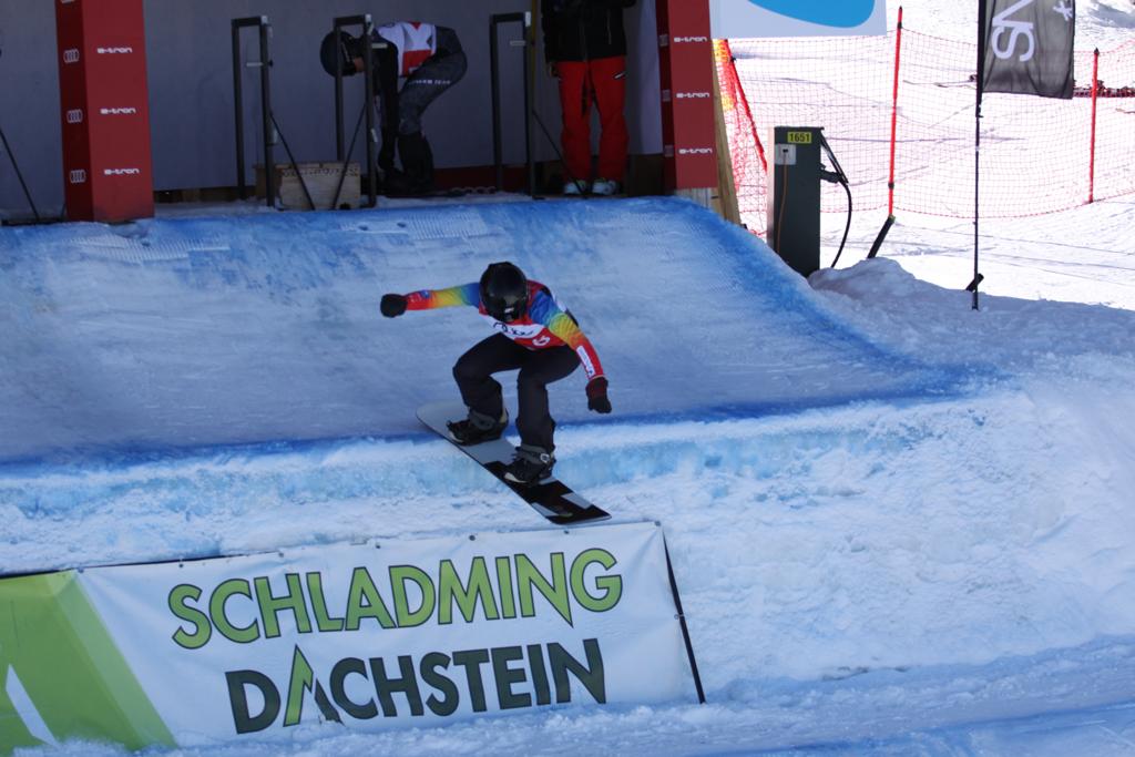 Estevez, durant la cursa d'aquest diumenge.