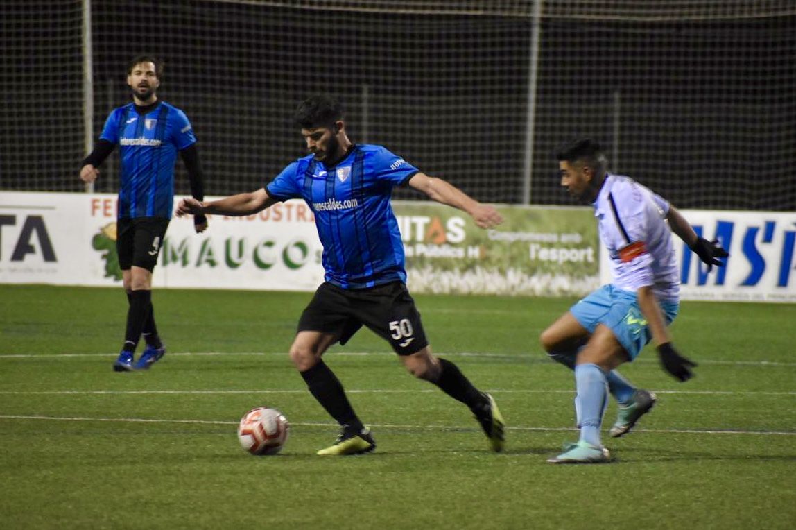 Un instant del duel entre l'Inter i el Carroi.