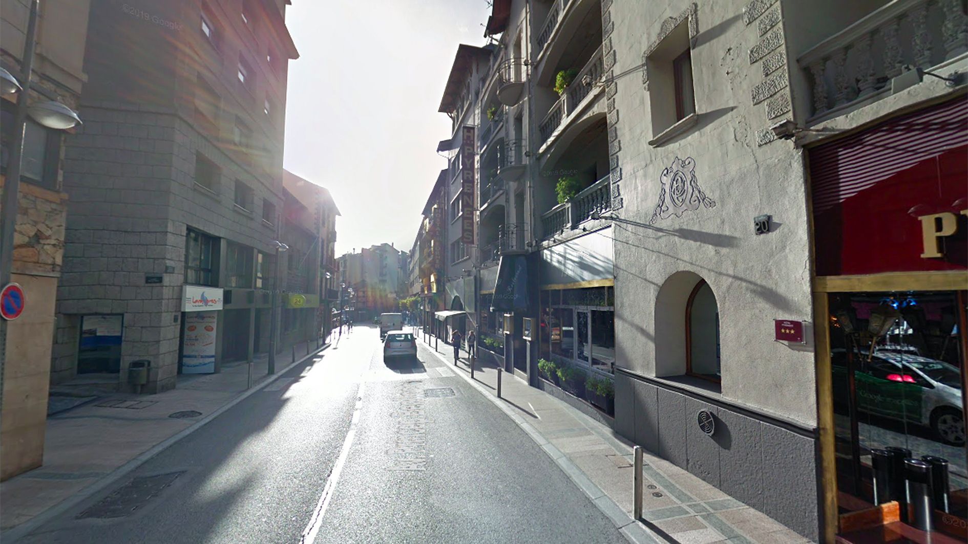 Una imatge de la zona on hauria passat l'incident. Una imatge de la zona on hauria passat l'incident.