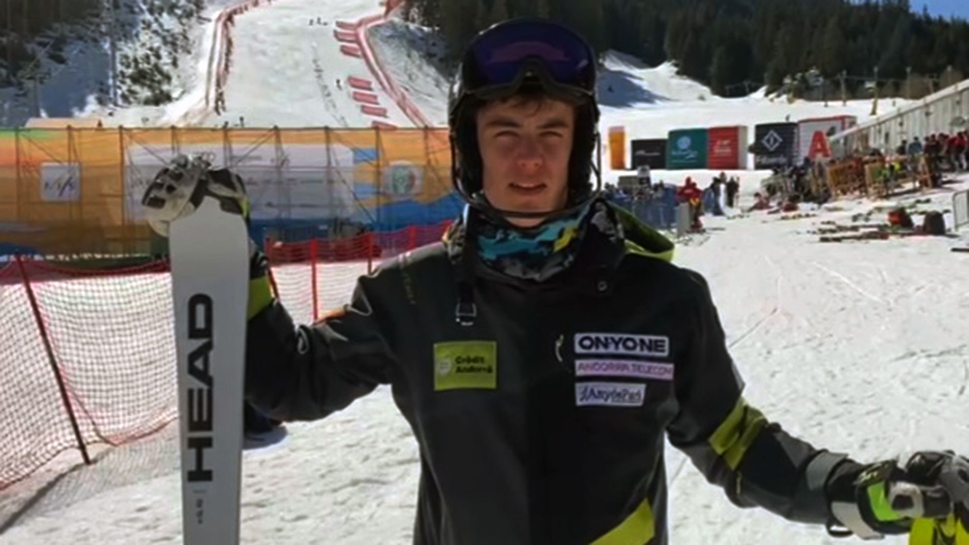 Xavi Cornella després de la competició.