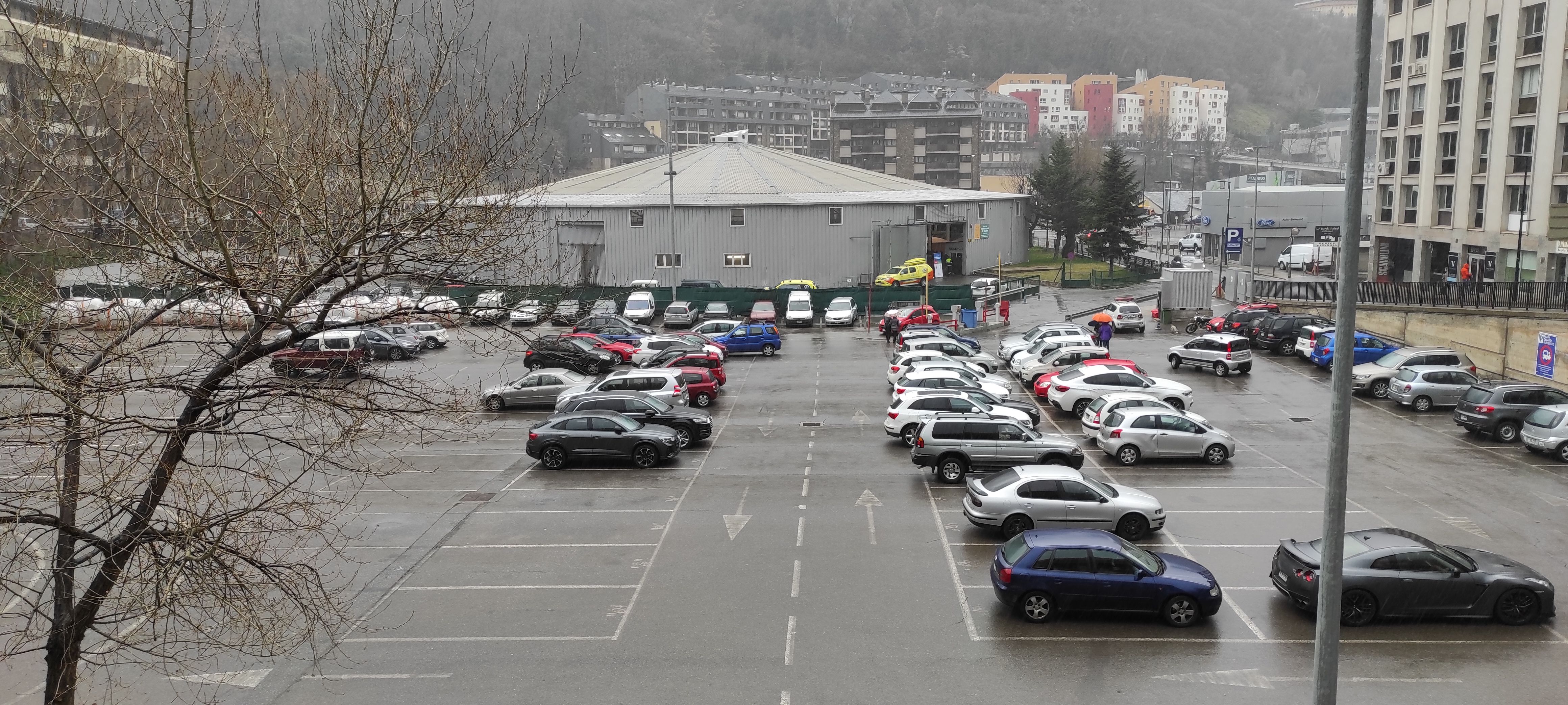 Aparcament d'Andorra la Vella. Aparcament d'Andorra la Vella.