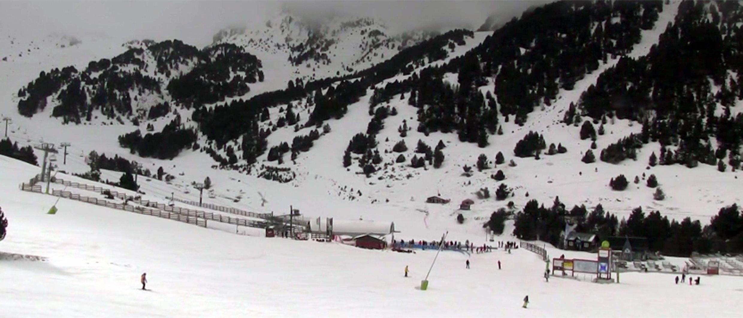 Una imatge d'una de les pistes del Tarter.