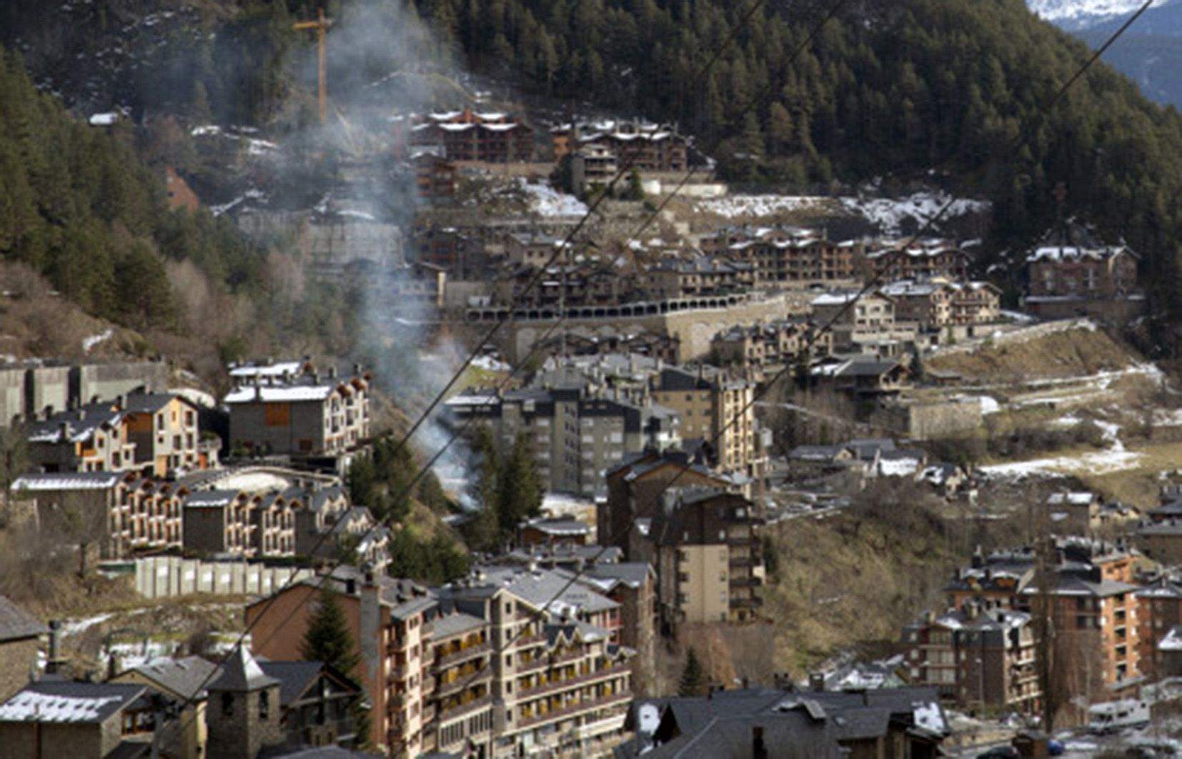 Una vista general d'Arinsal.