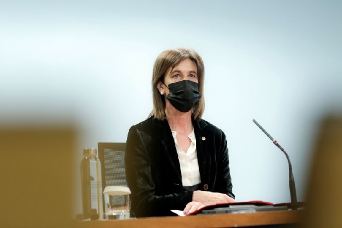 La ministra d'Educació i Ensenyament Superior, Ester Vilarrubla.