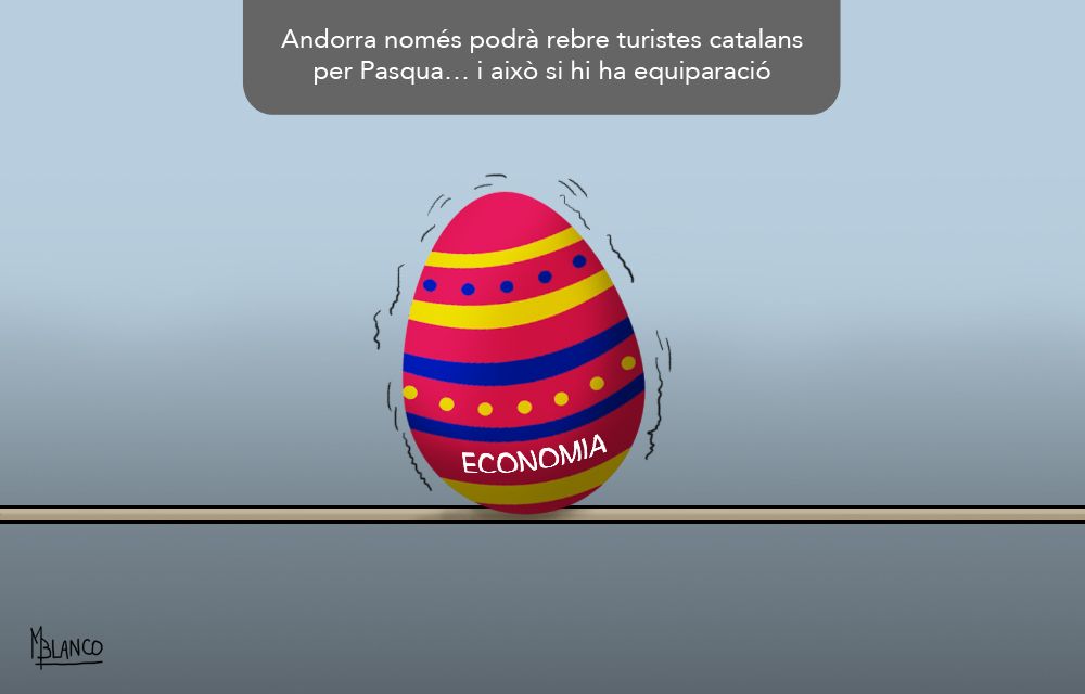 Pasqua a la corda fluixa.